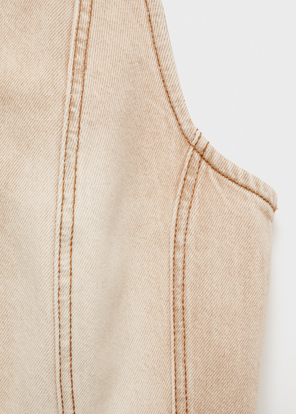 トップス sta Denim top with zip - Women | MANGO OUTLET USA