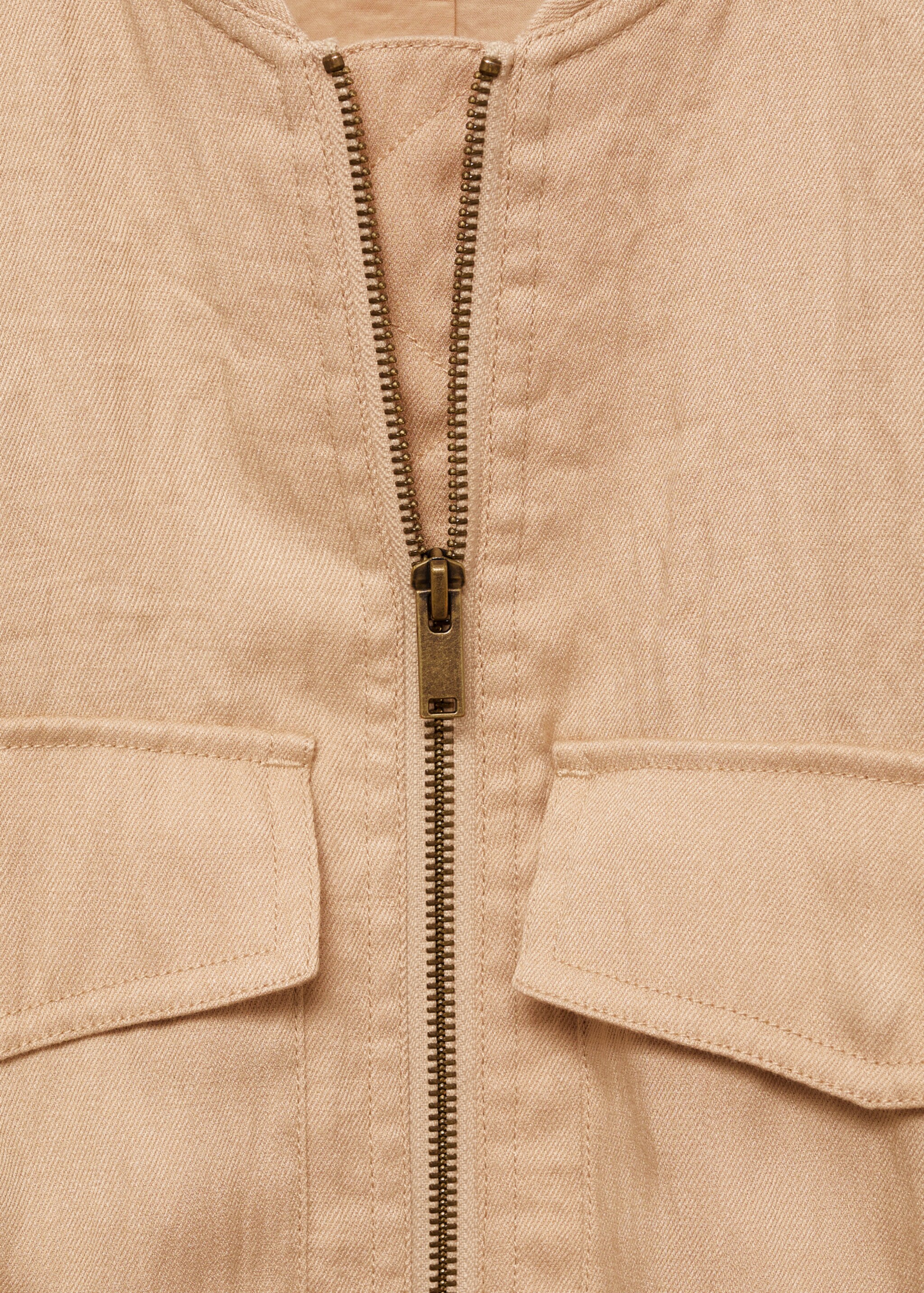 Veste bomber - Détail de l'article 8, Beige. Ref: 77072916-00.