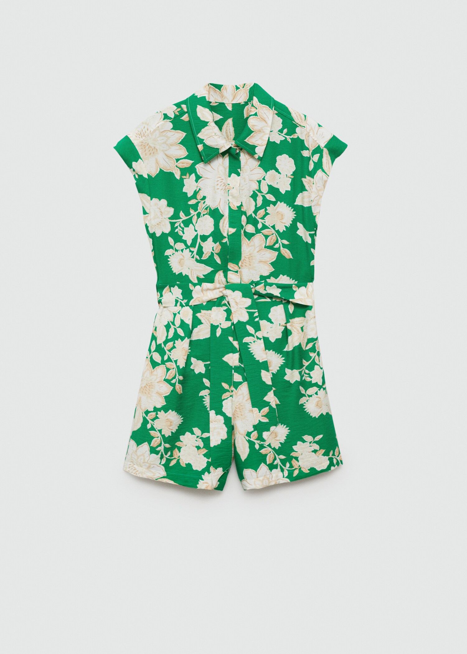 Combi-short fleurs - Article sans modèle