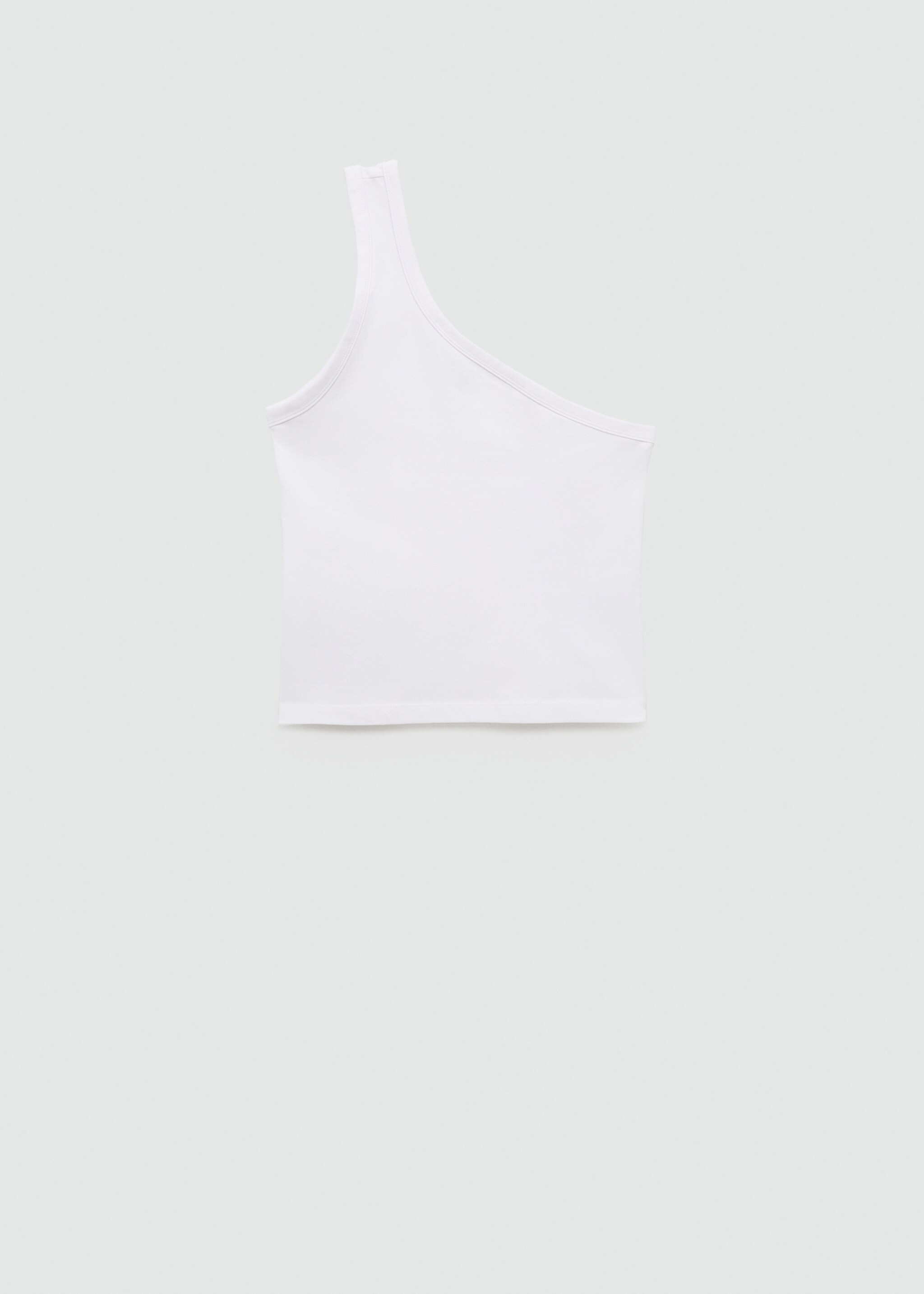 Asymmetrical cotton top - Article without model