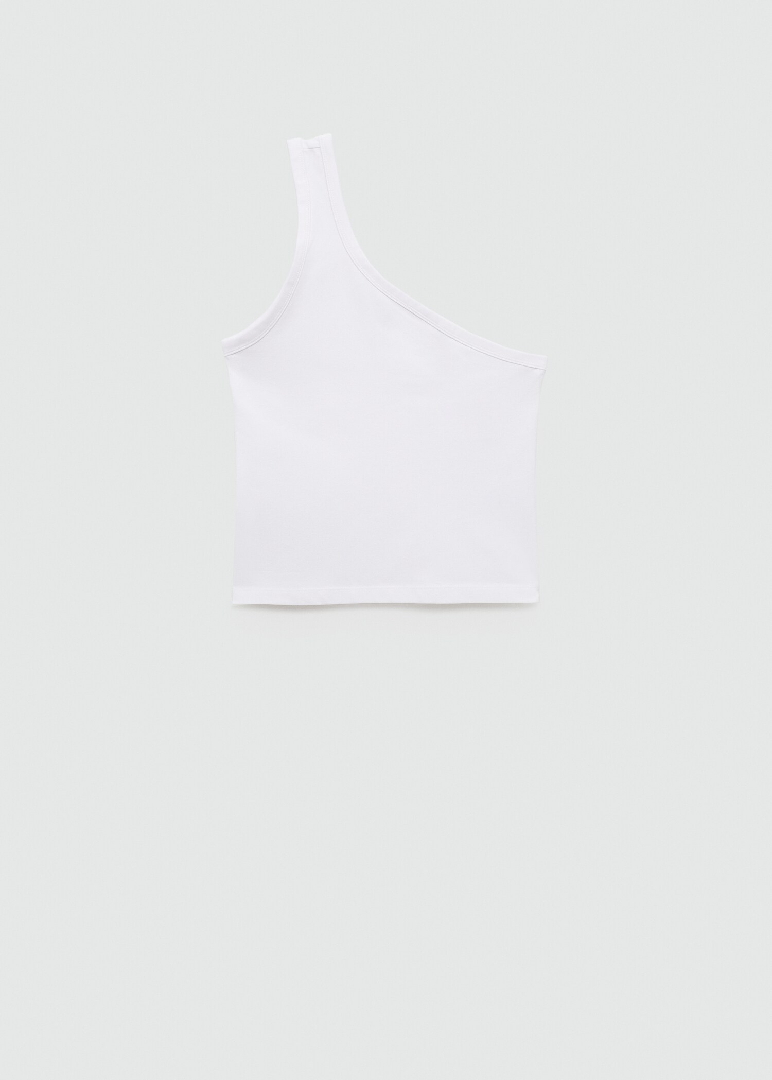 Top asymétrique coton - Article sans modèle