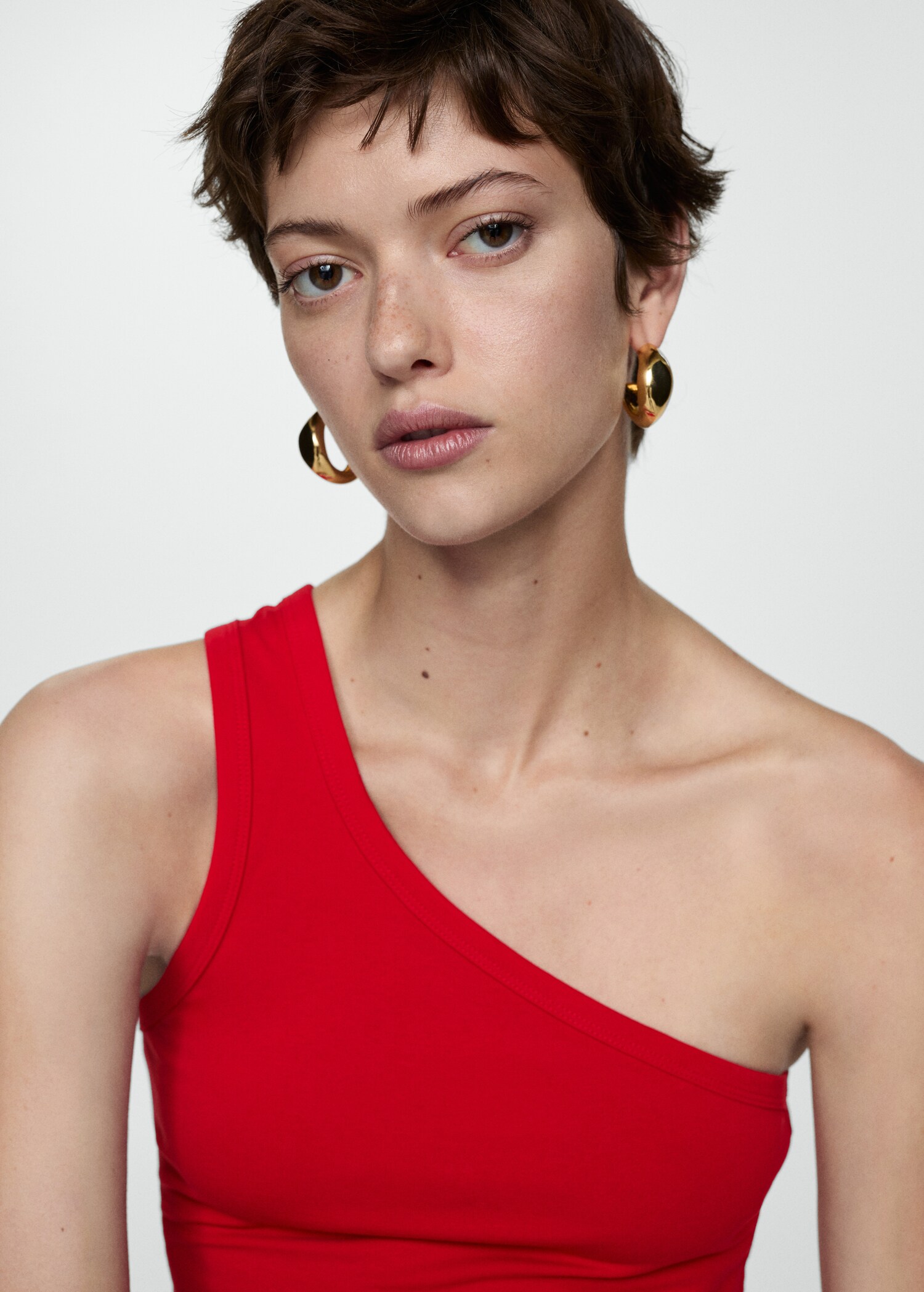 Top asymétrique coton - Détail de l'article 1