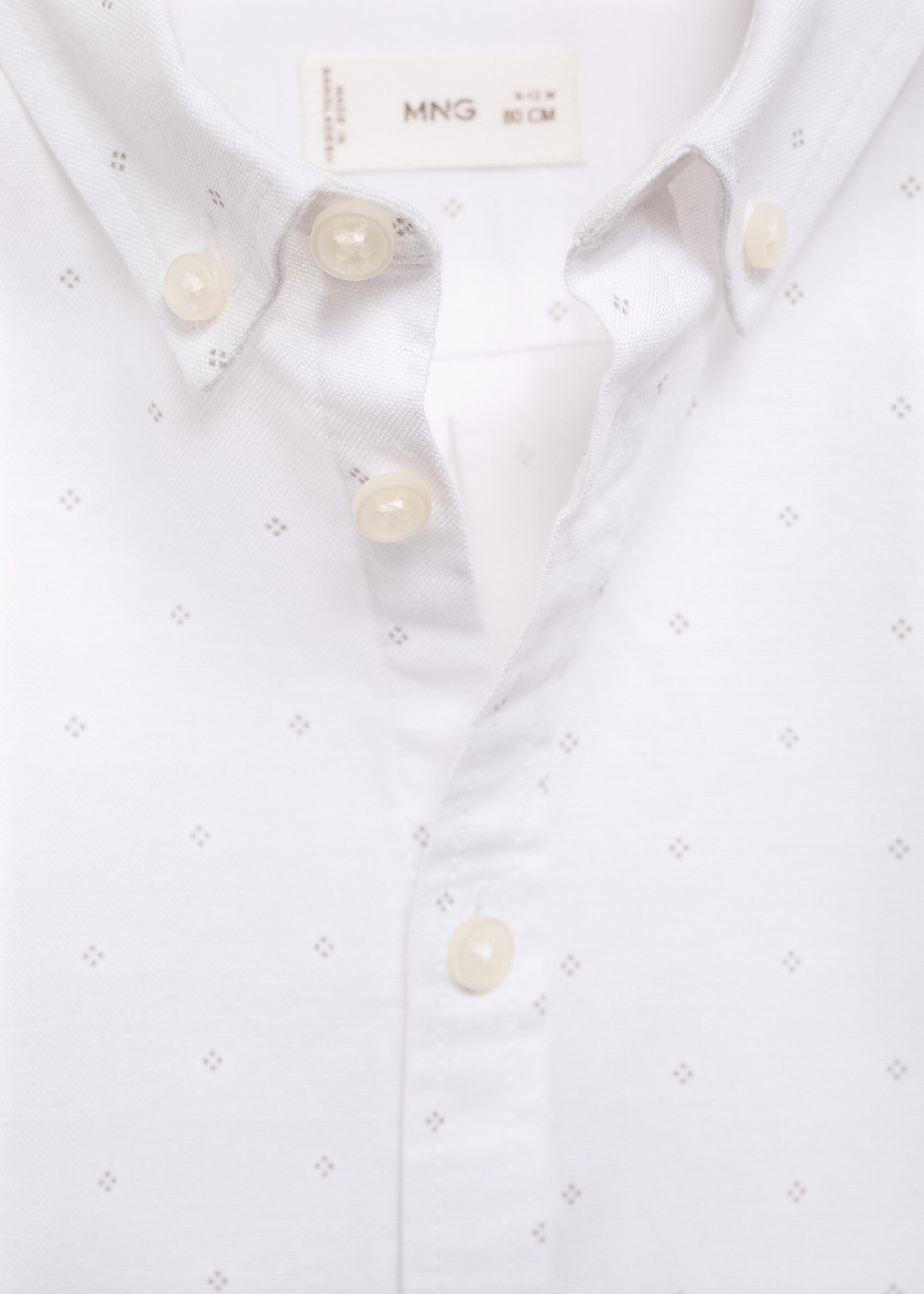 Oxford cotton shirt - Details of the article 8