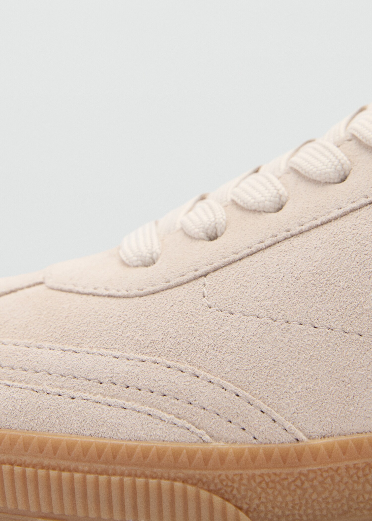 Canvas-Sneakers mit Leder - Detail des Artikels 1