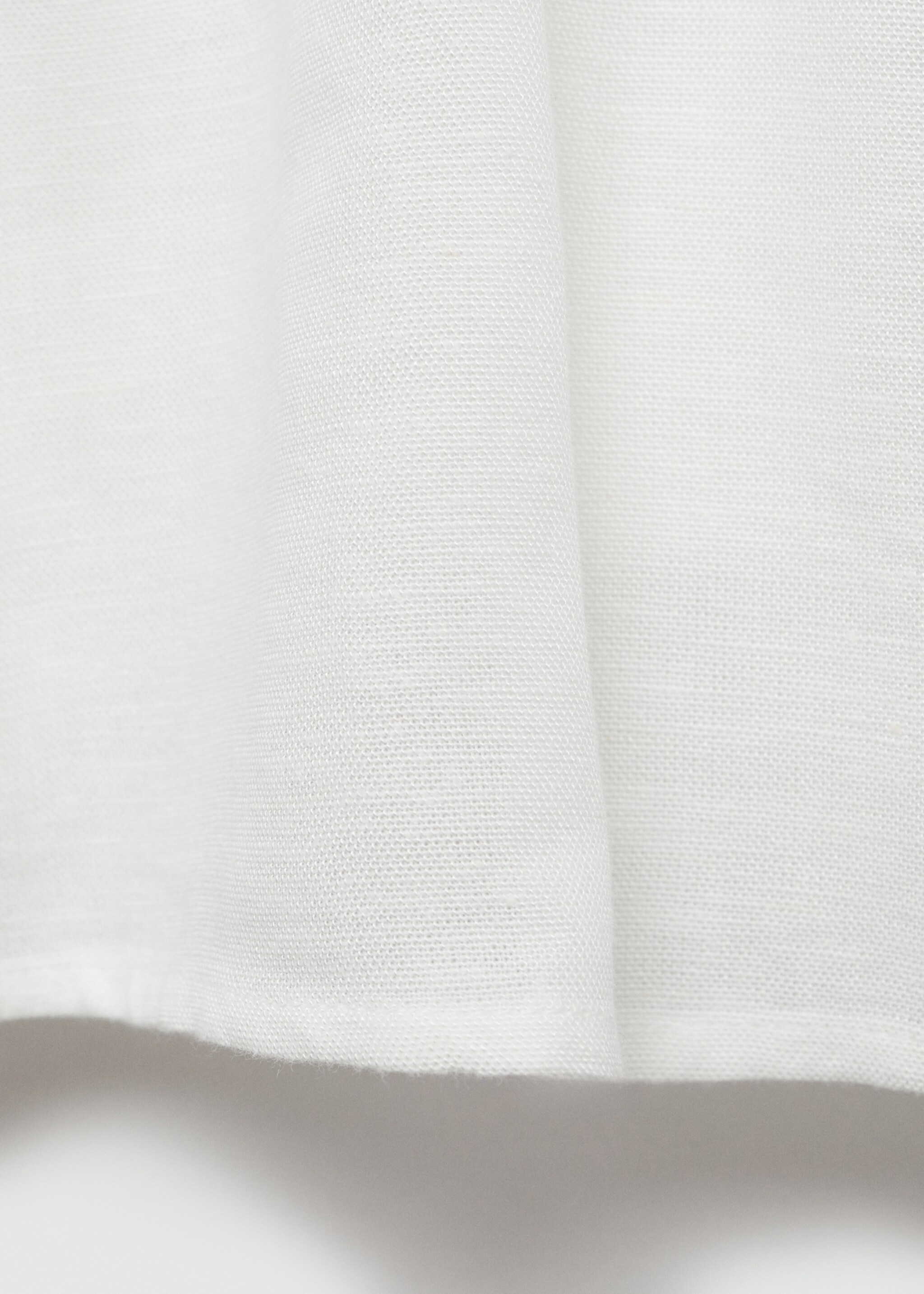 Top met crochet pand - Detail van het artikel 0, Gebroken wit. Ref: 77072933-00.