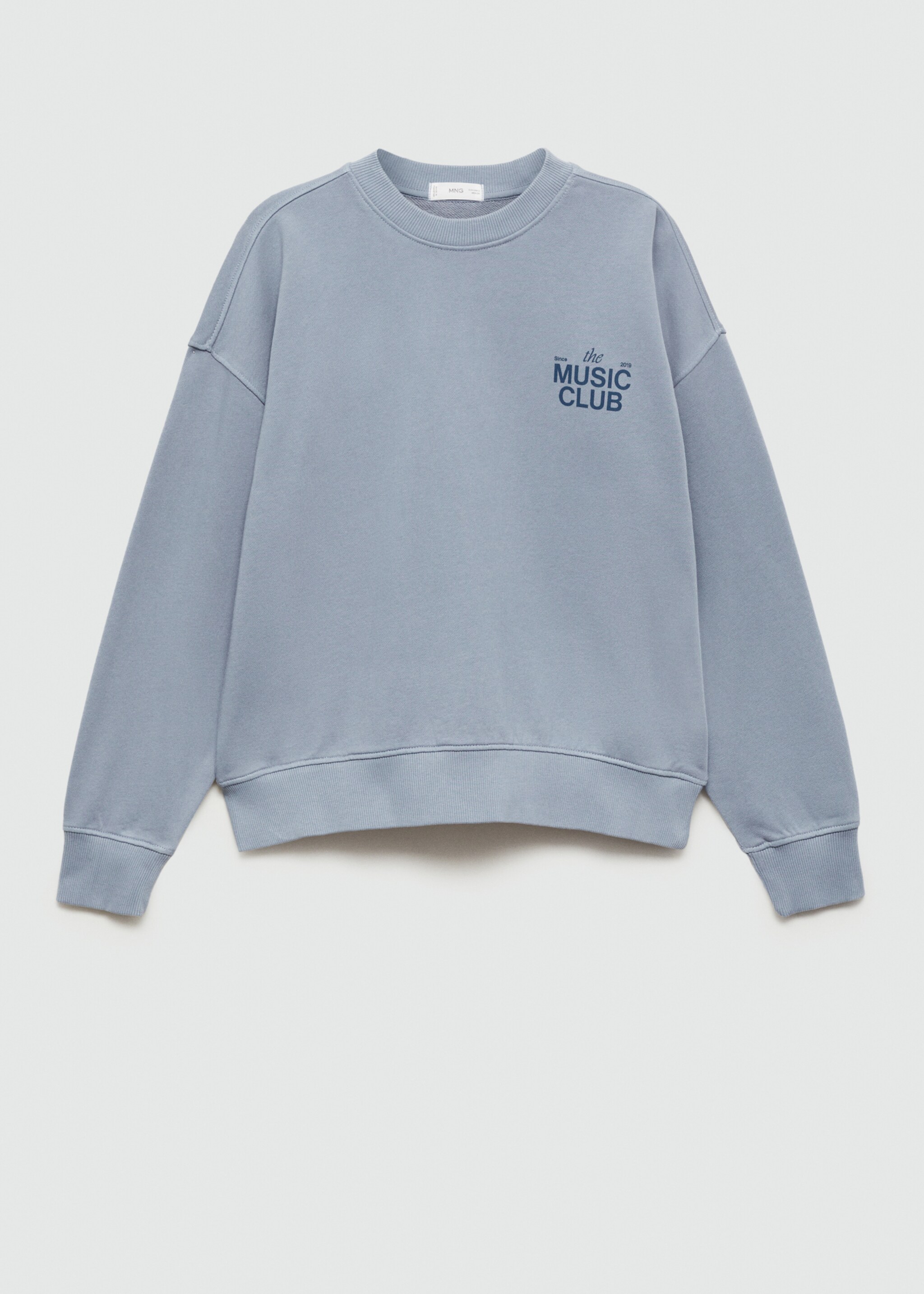 Printed cotton sweatshirt - Article without model