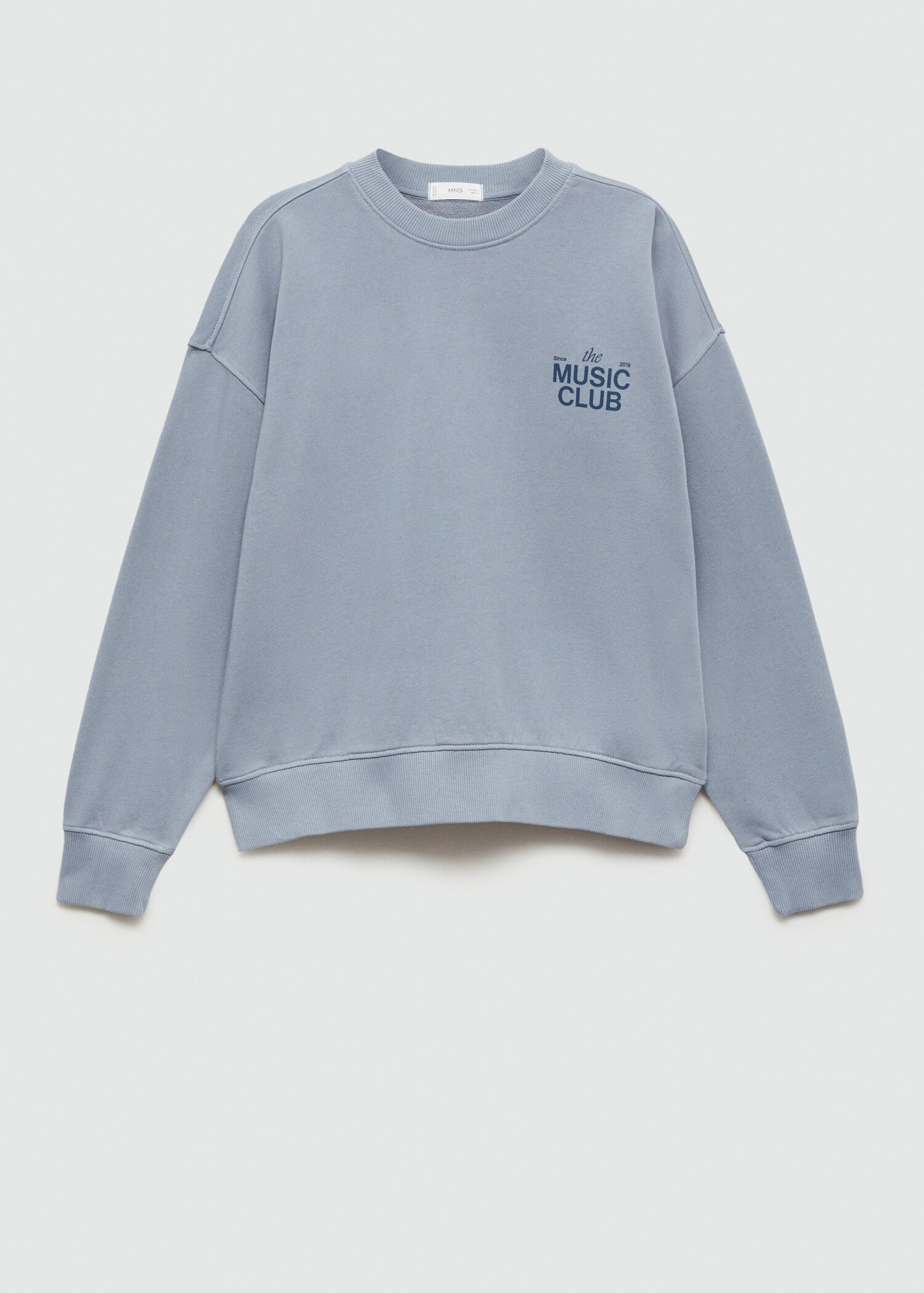 Printed cotton sweatshirt - Article without model