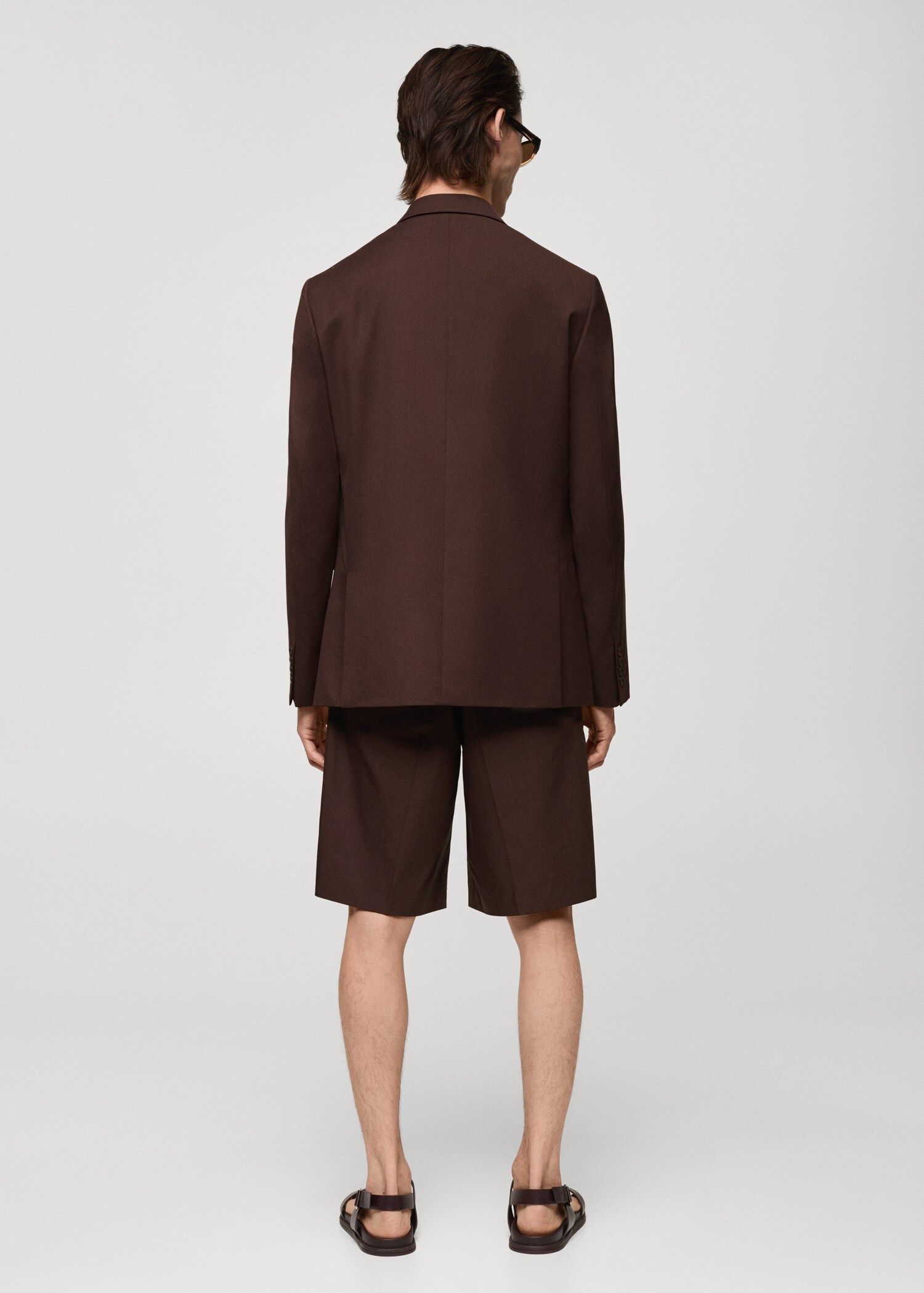 Relaxed-fit bermuda shorts - Reverse of the article