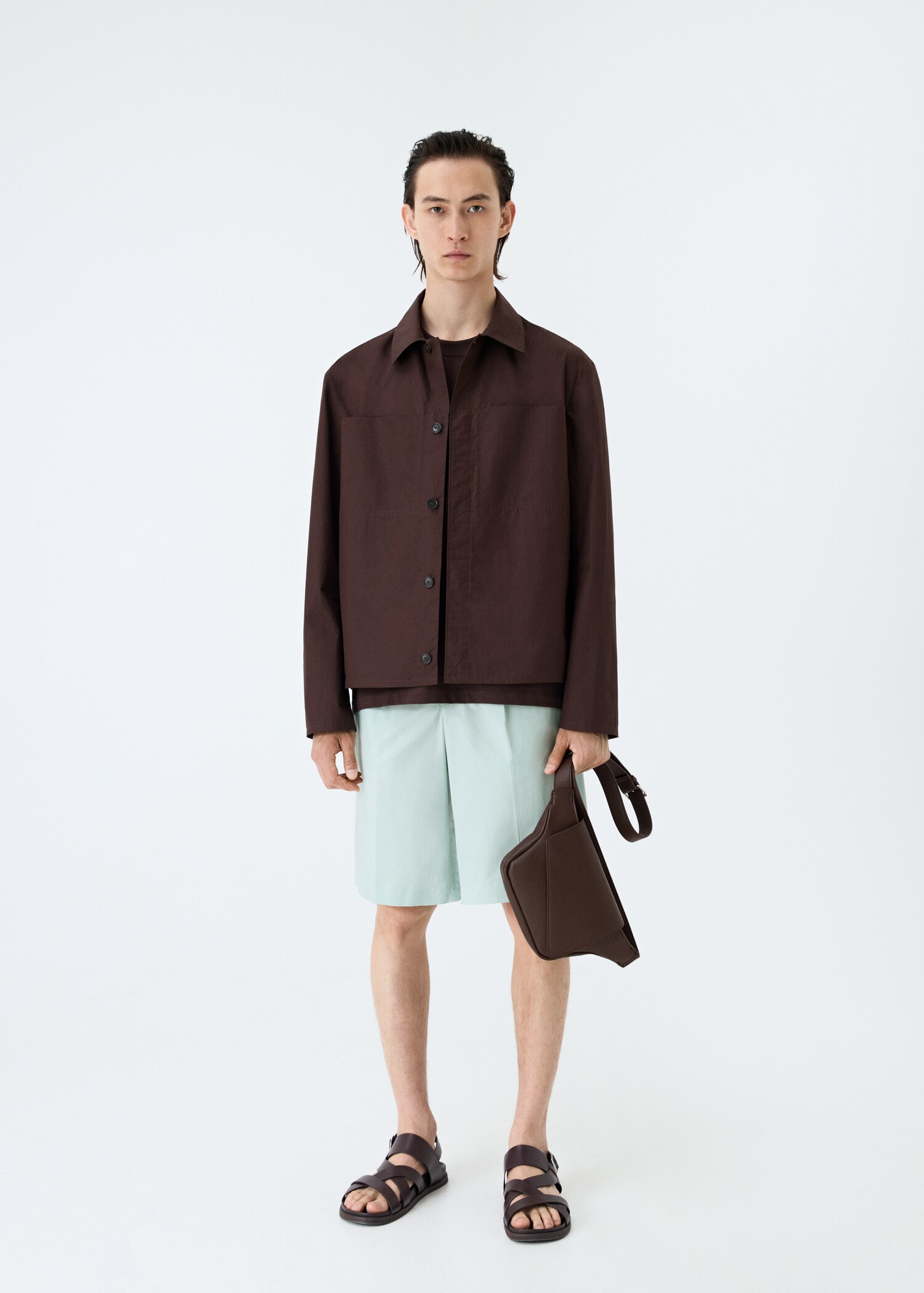 Relaxed-fit bermuda shorts - Details of the article 3