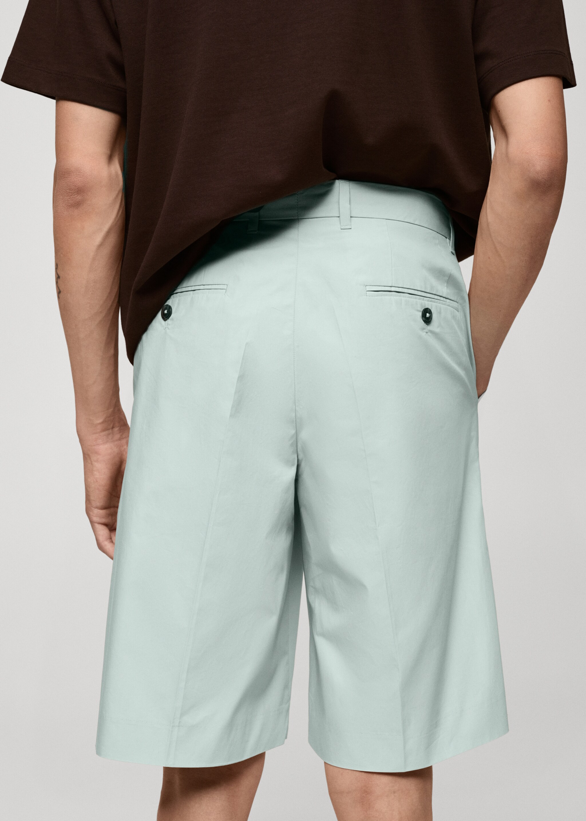 Relaxed-fit bermuda shorts - Details of the article 6