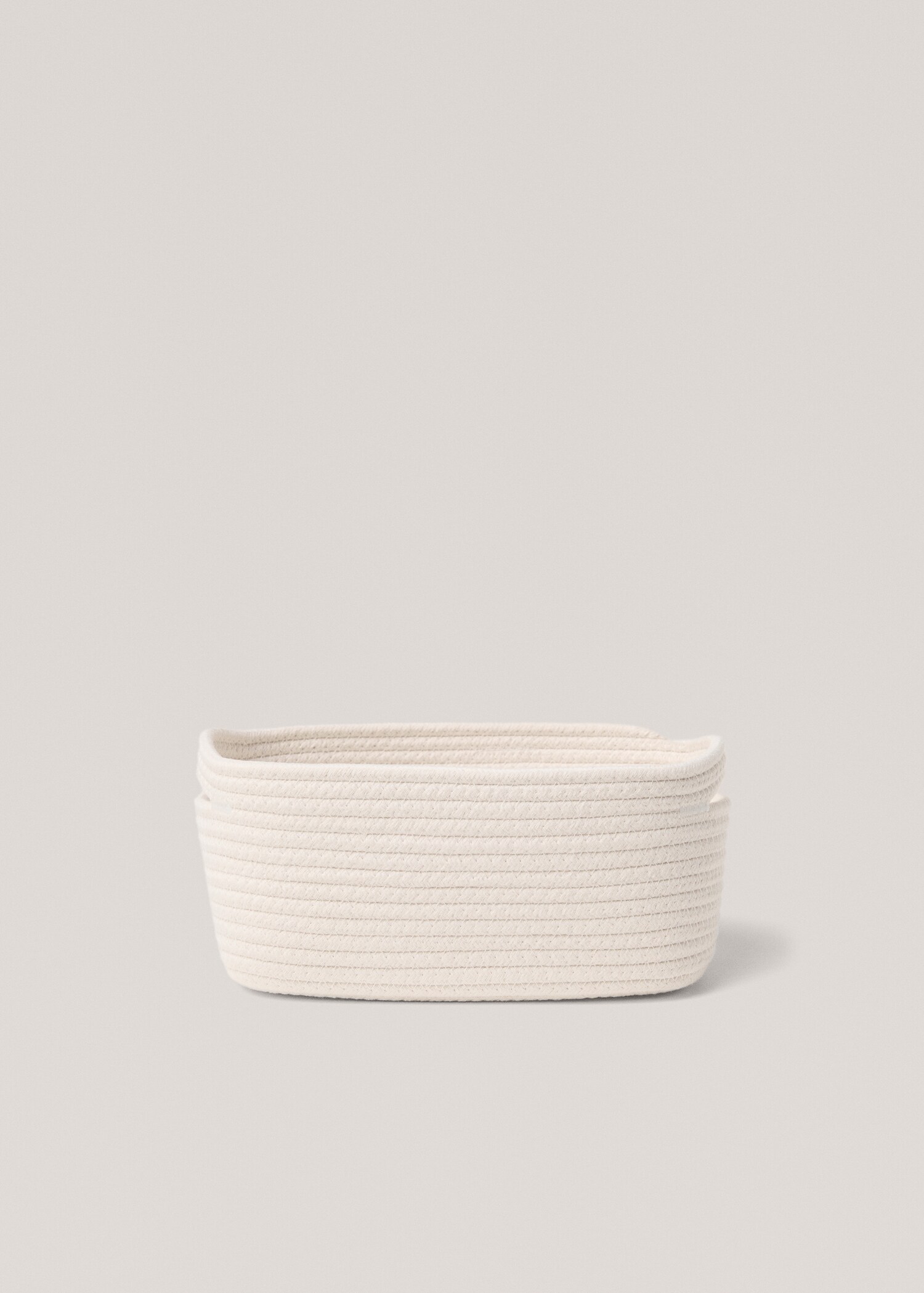 Medium cotton storage basket - Article without model