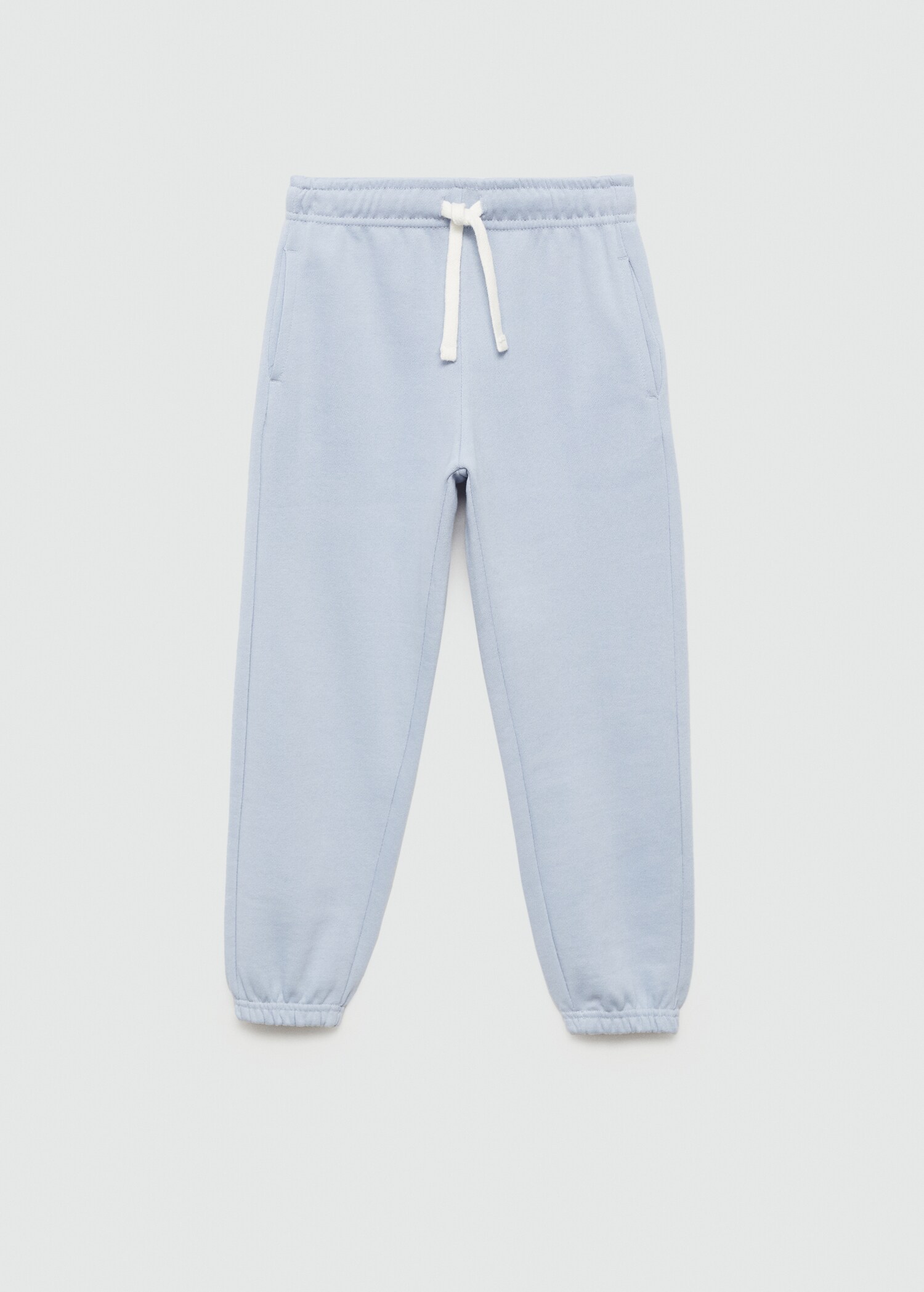 Cotton jogger-style trousers - Article without model