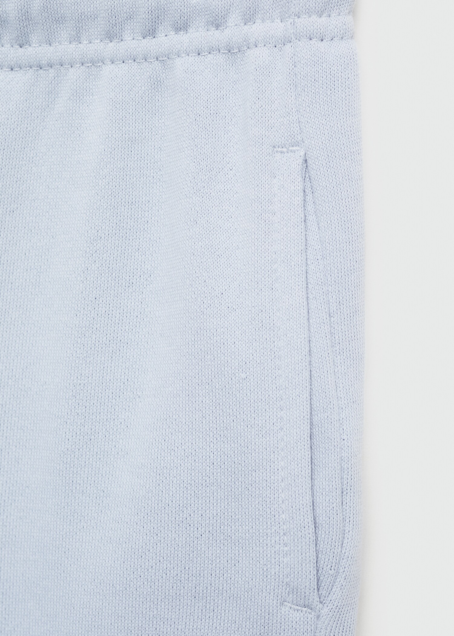 Cotton jogger-style trousers - Details of the article 0