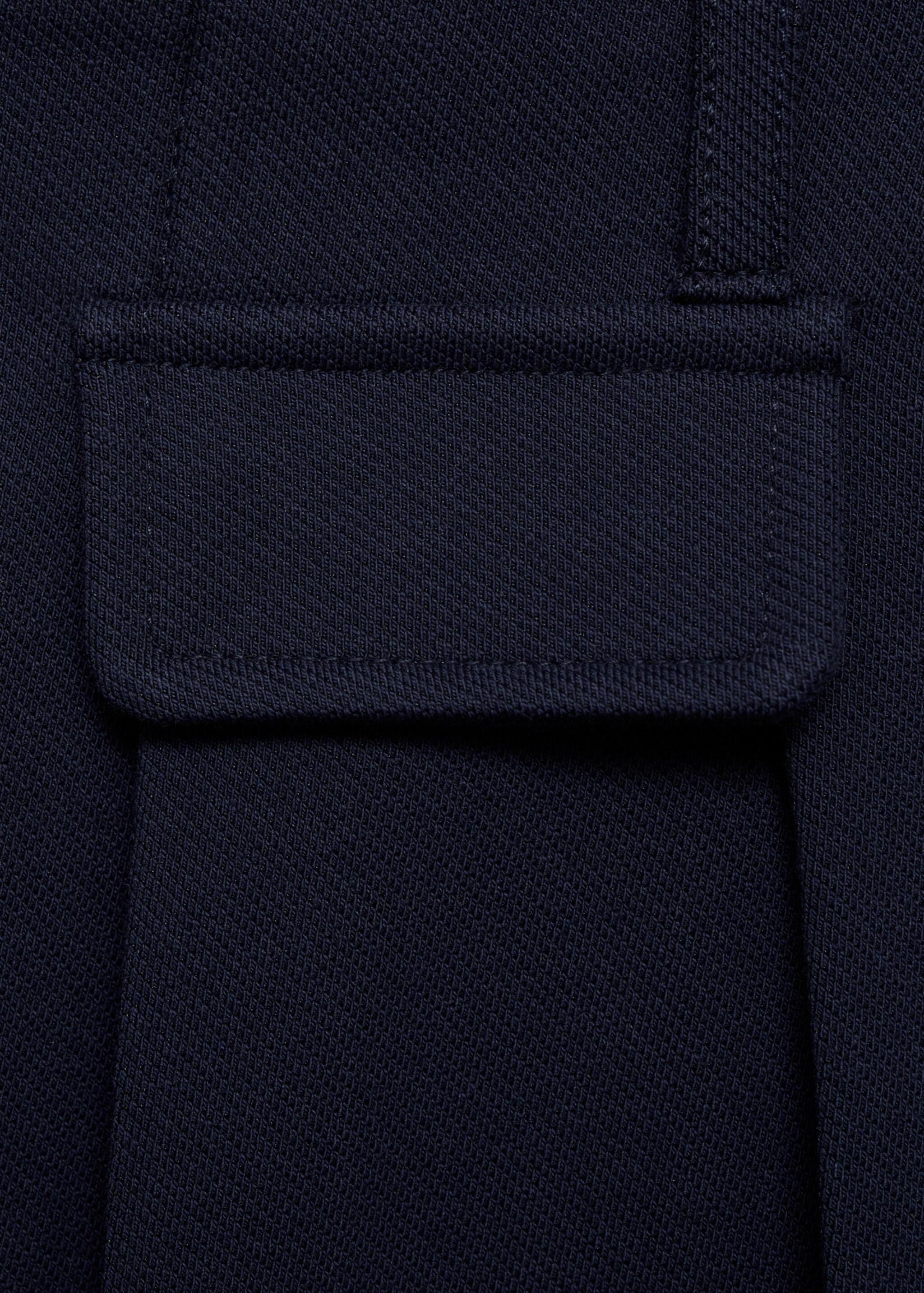 Mini-Faltenrock - Detail des Artikels 8, Dunkles Marineblau. Ref: 77073282-00.
