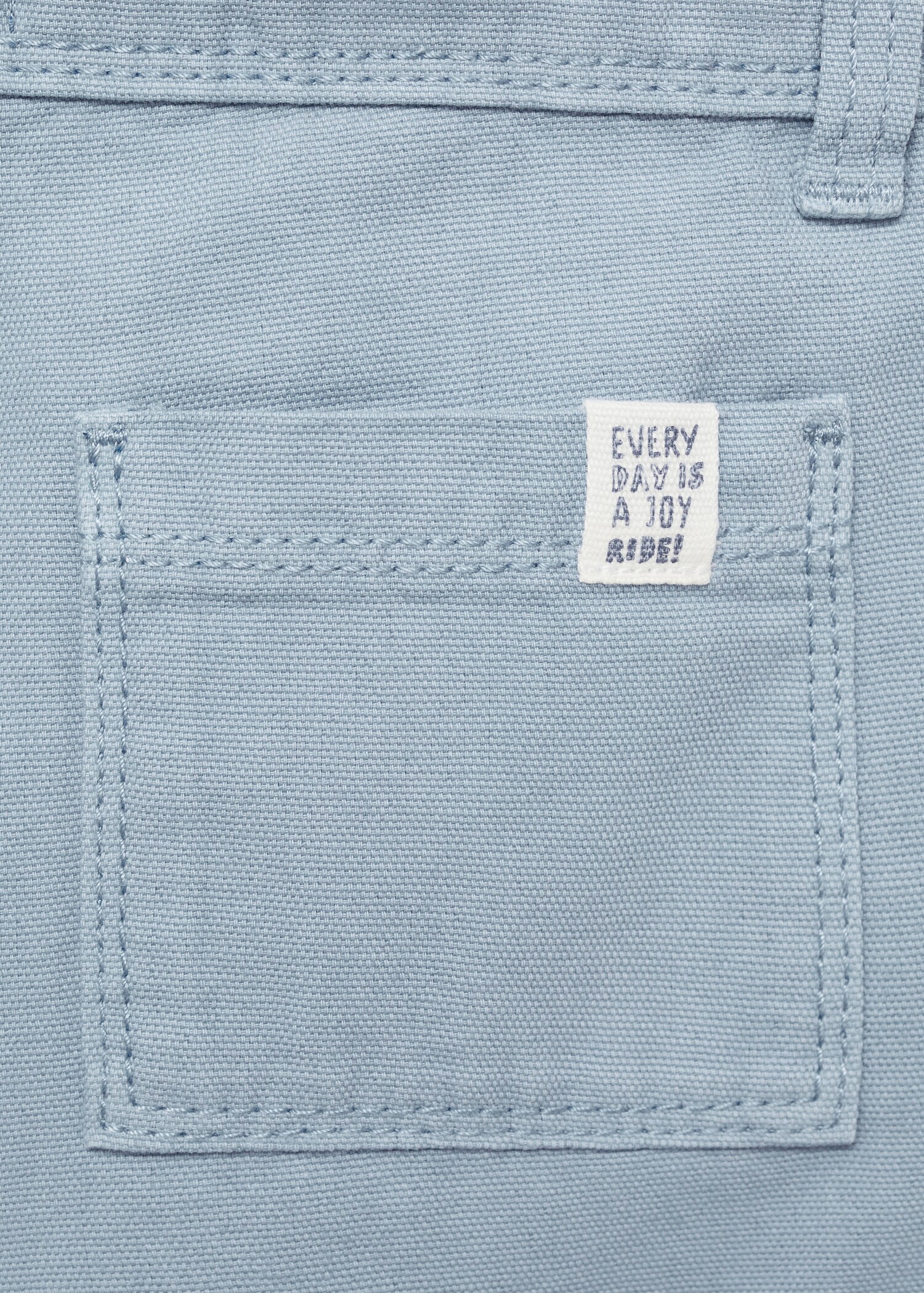 Straight-fit cotton pants - Details of the article 8