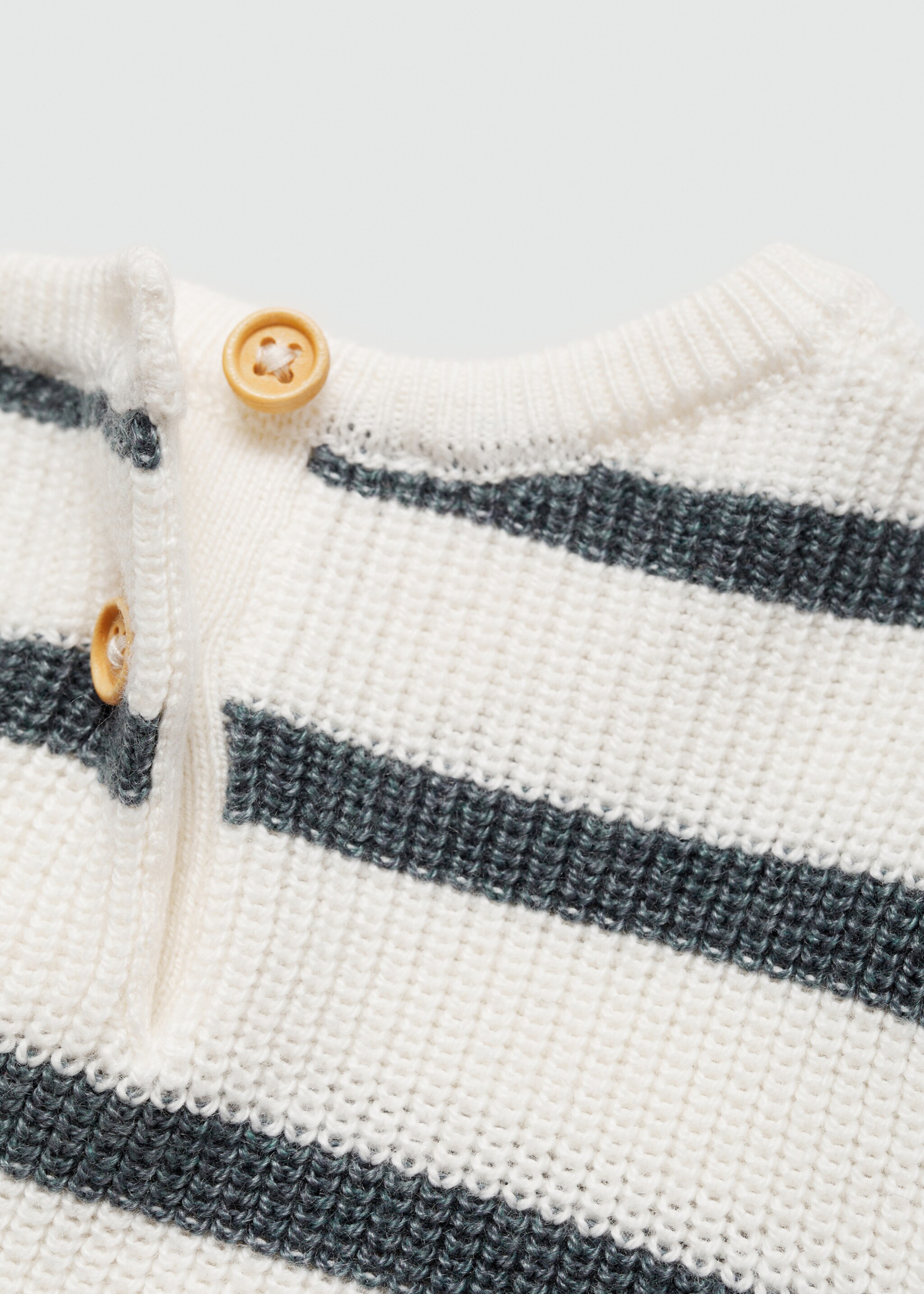 Knit striped sweater - Details of the article 8
