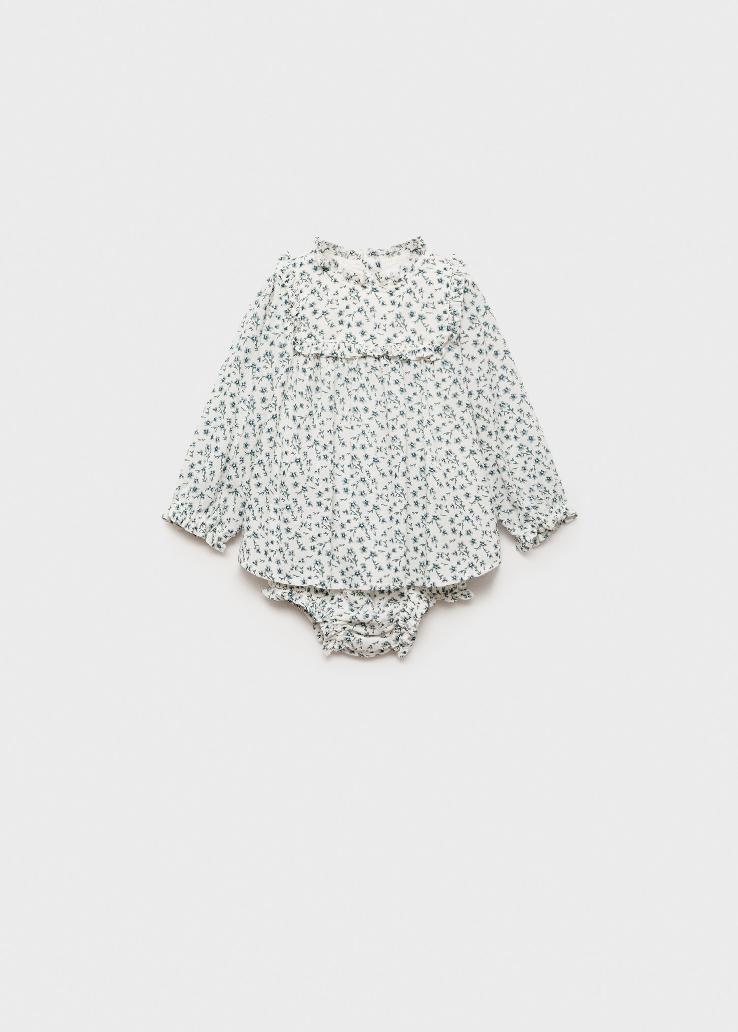 Printed dress and nappy cover - Article without model