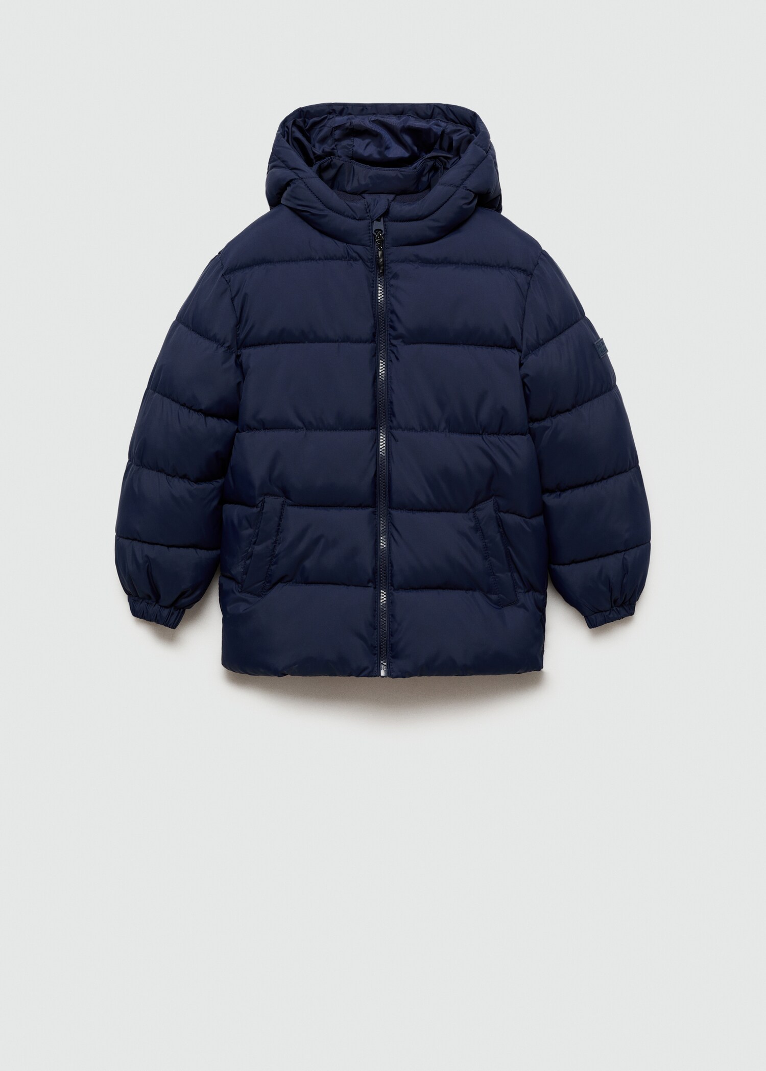 Hood puffer coat - Article without model