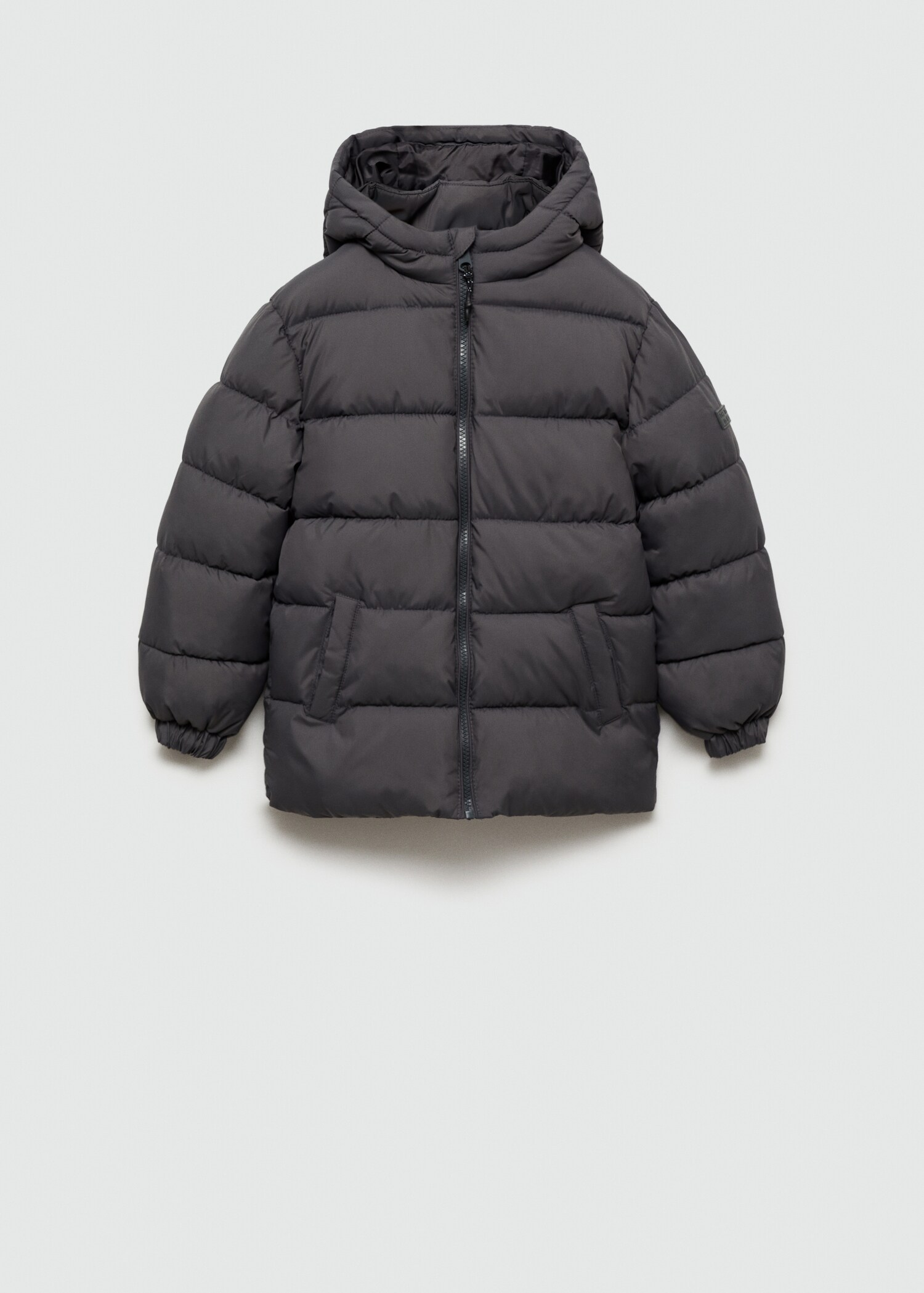 Hood puffer coat - Article without model