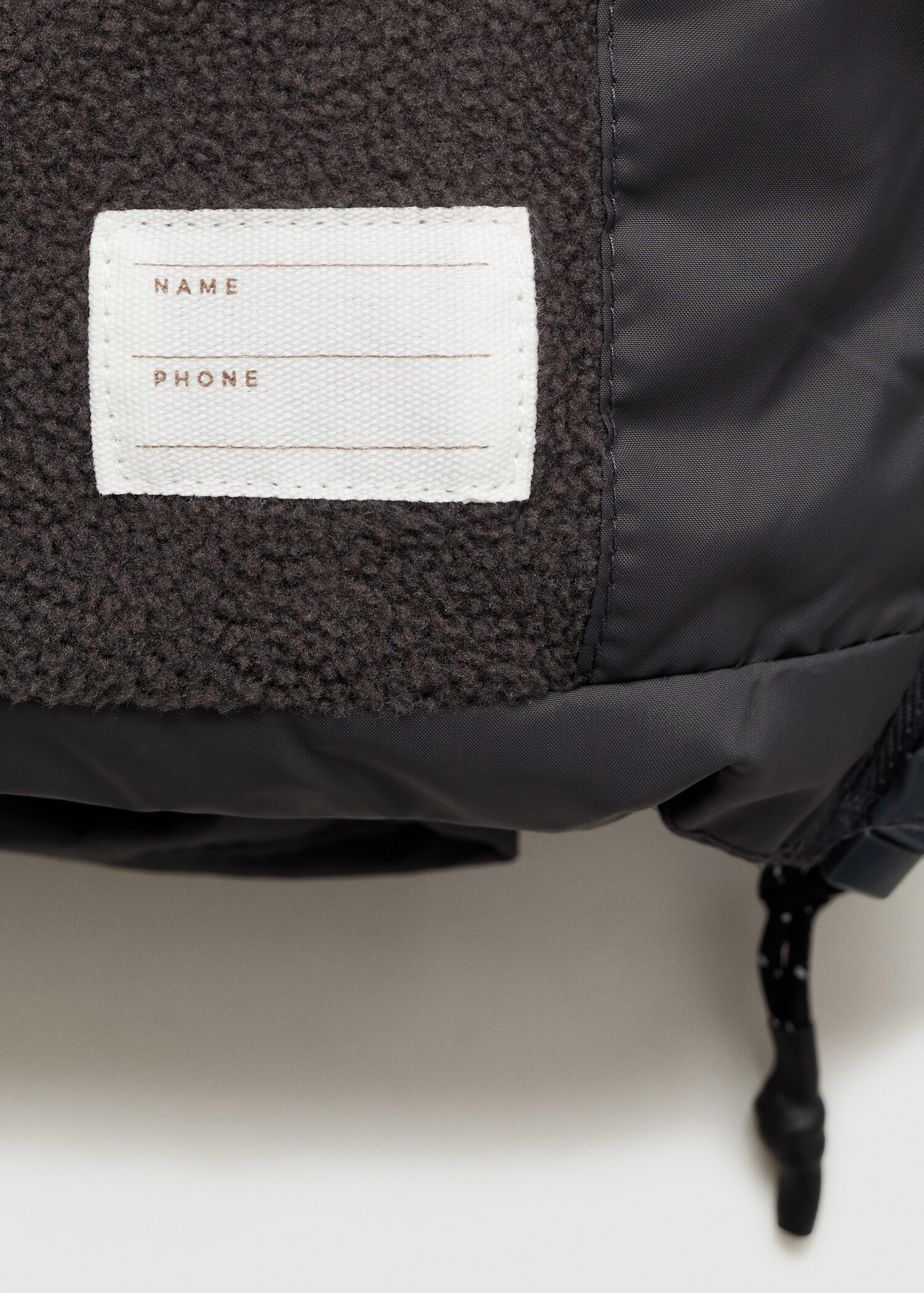 Hood puffer coat - Details of the article 0