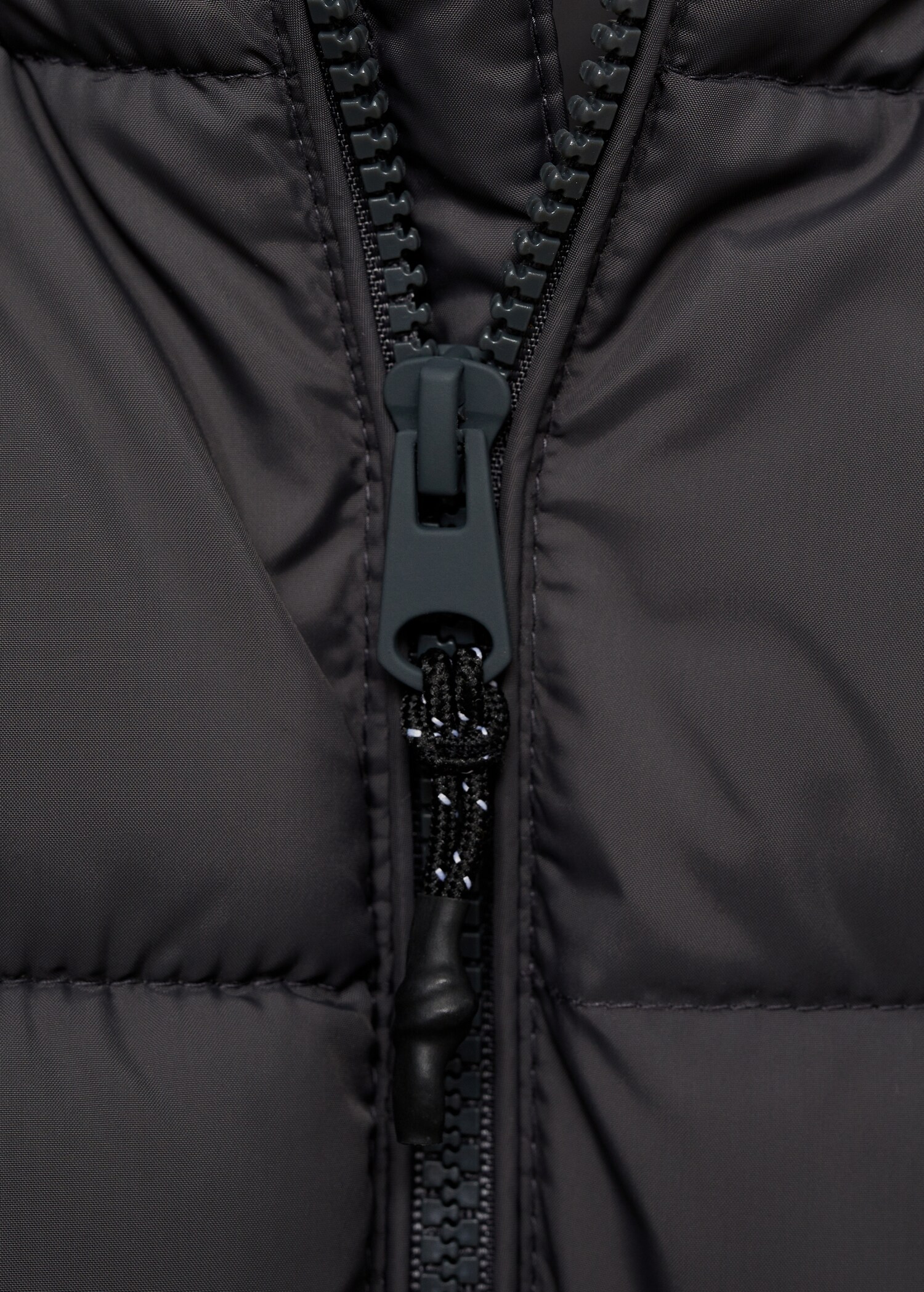 Hood puffer coat - Details of the article 8