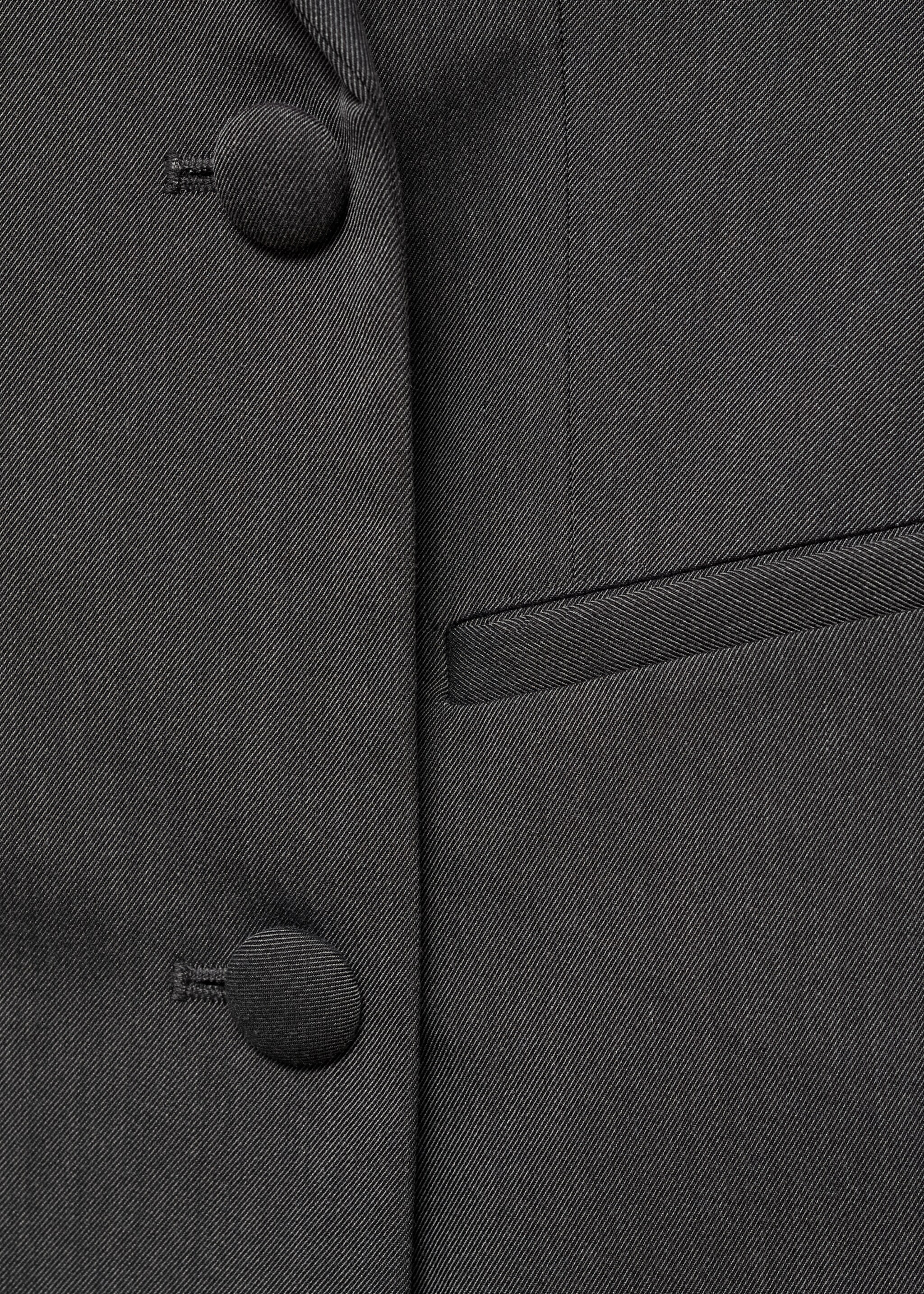 Chaleco largo botones - Detalle del artículo 0, Gris oscuro vigoré. Ref: 77074012-00.