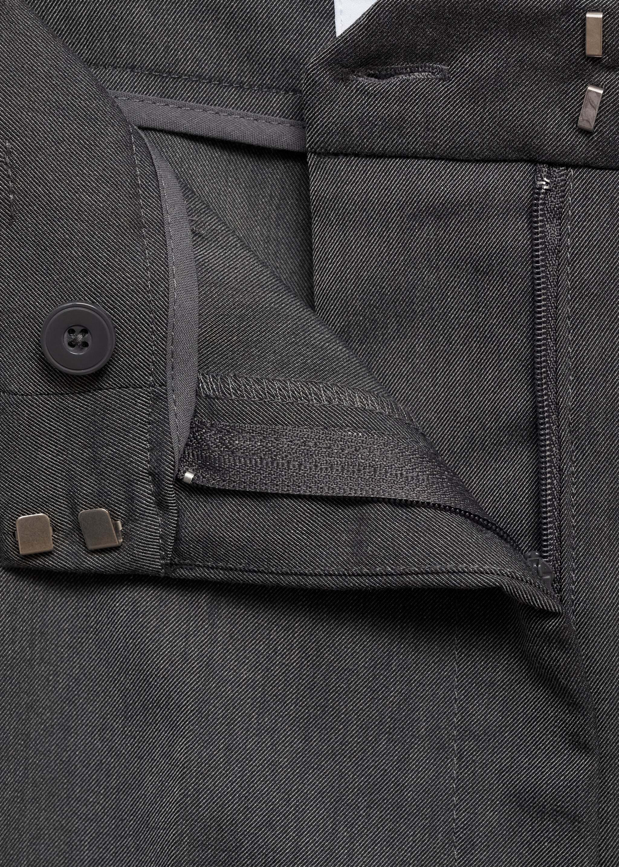 Straight-fit pleated trousers - Details of the article 8