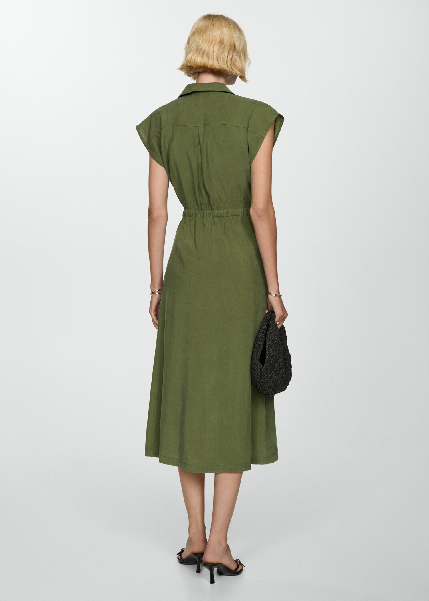Vestido modal botones - Reverso del artículo