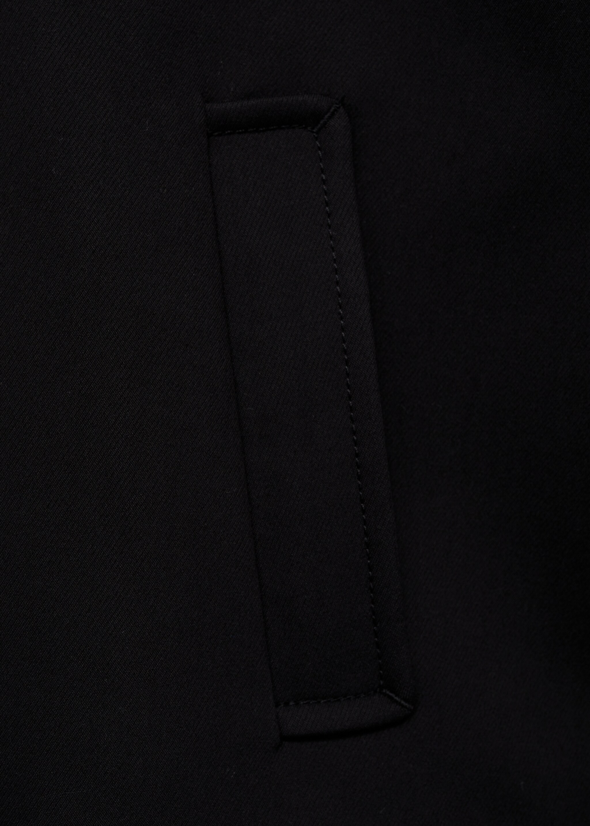 Cotton jacket with shirt collar - Details of the article 0