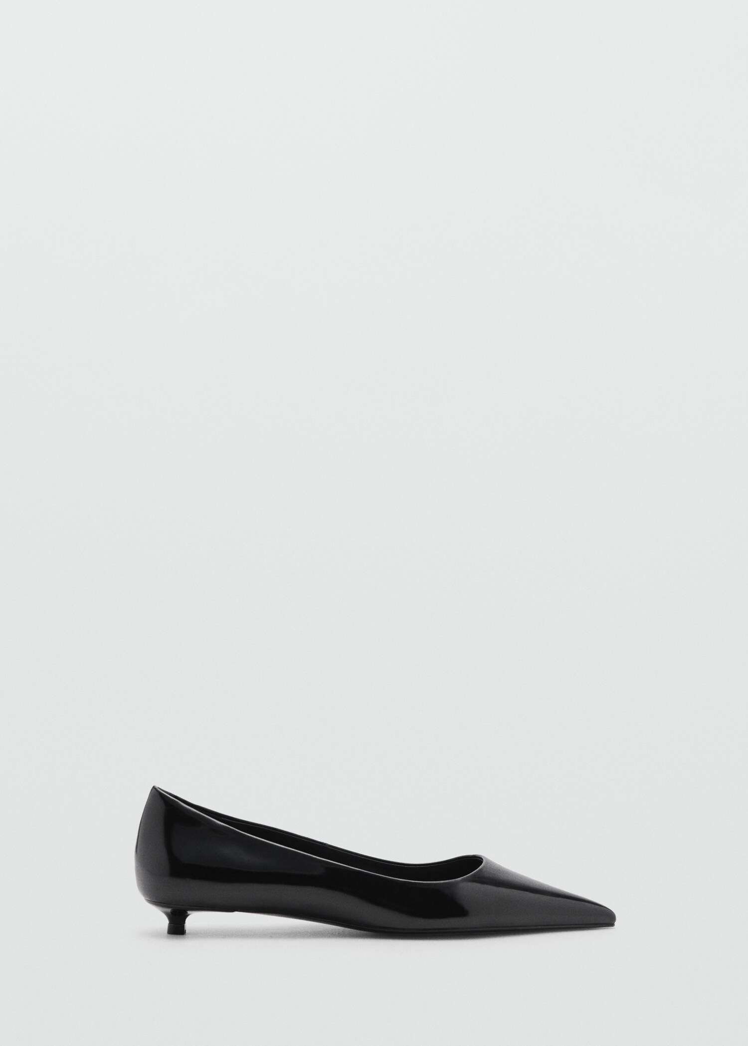 Patent leather-effect heeled shoes - Article without model