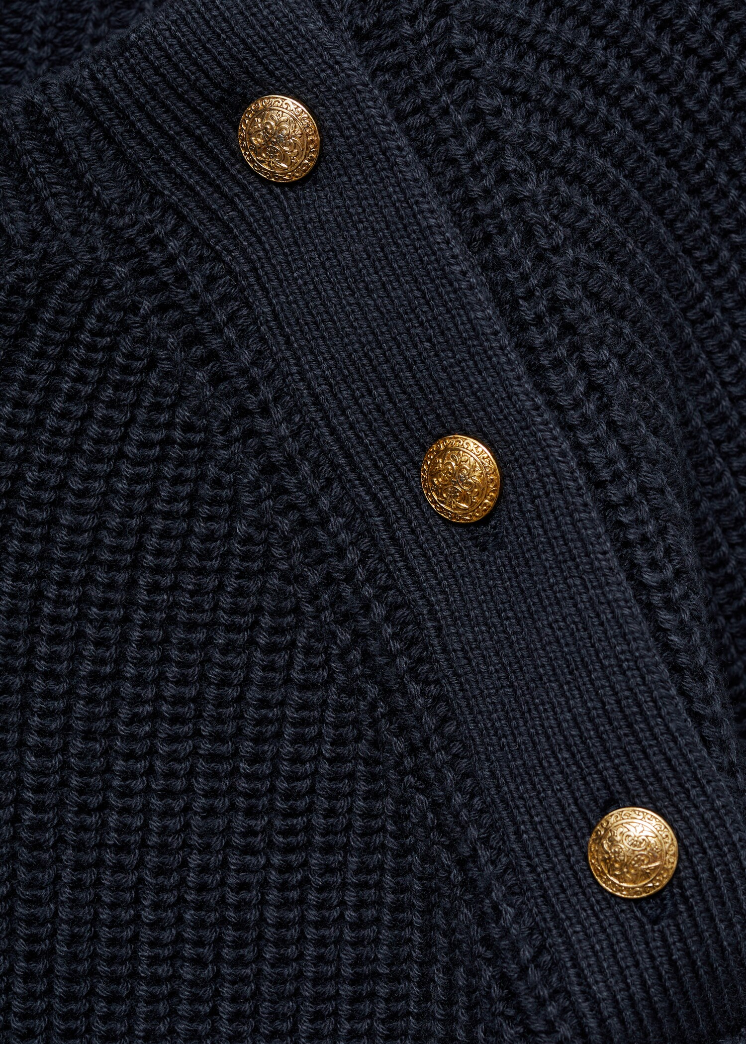 Buttons detail knit sweater - Details of the article 8