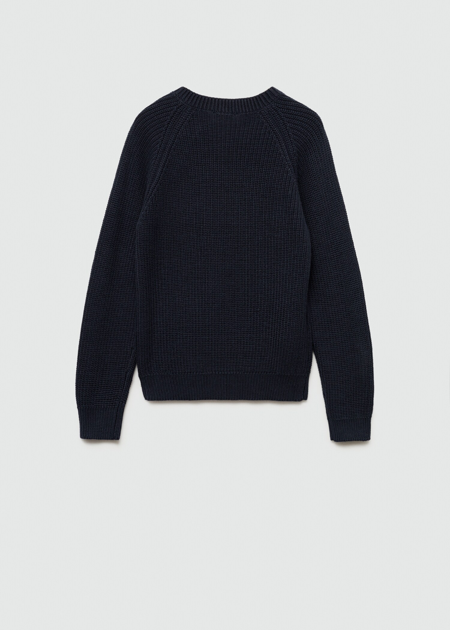 Buttons detail knit sweater - Reverse of the article
