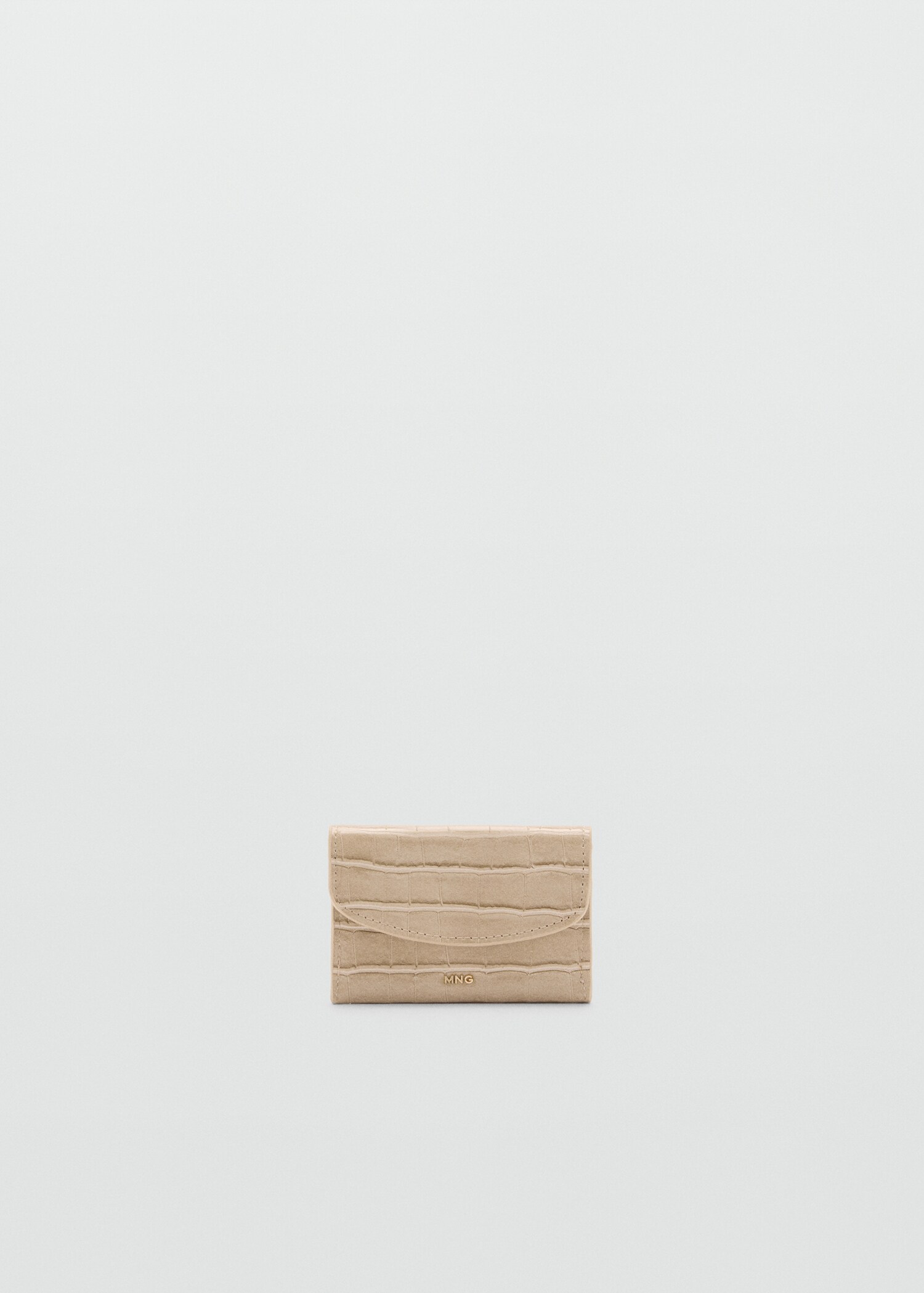 Crocodile-effect purse - Article without model