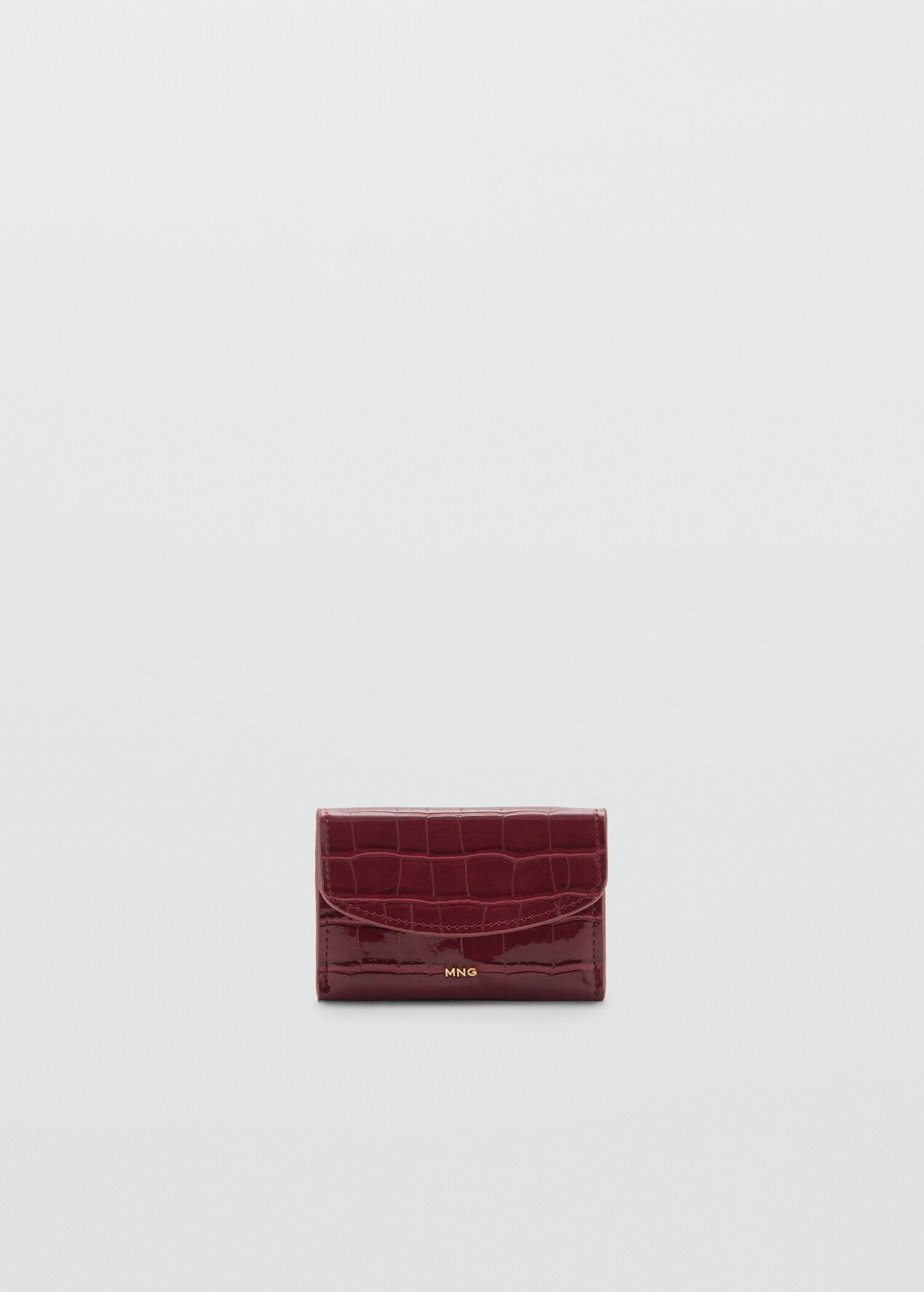 Crocodile-effect purse - Article without model