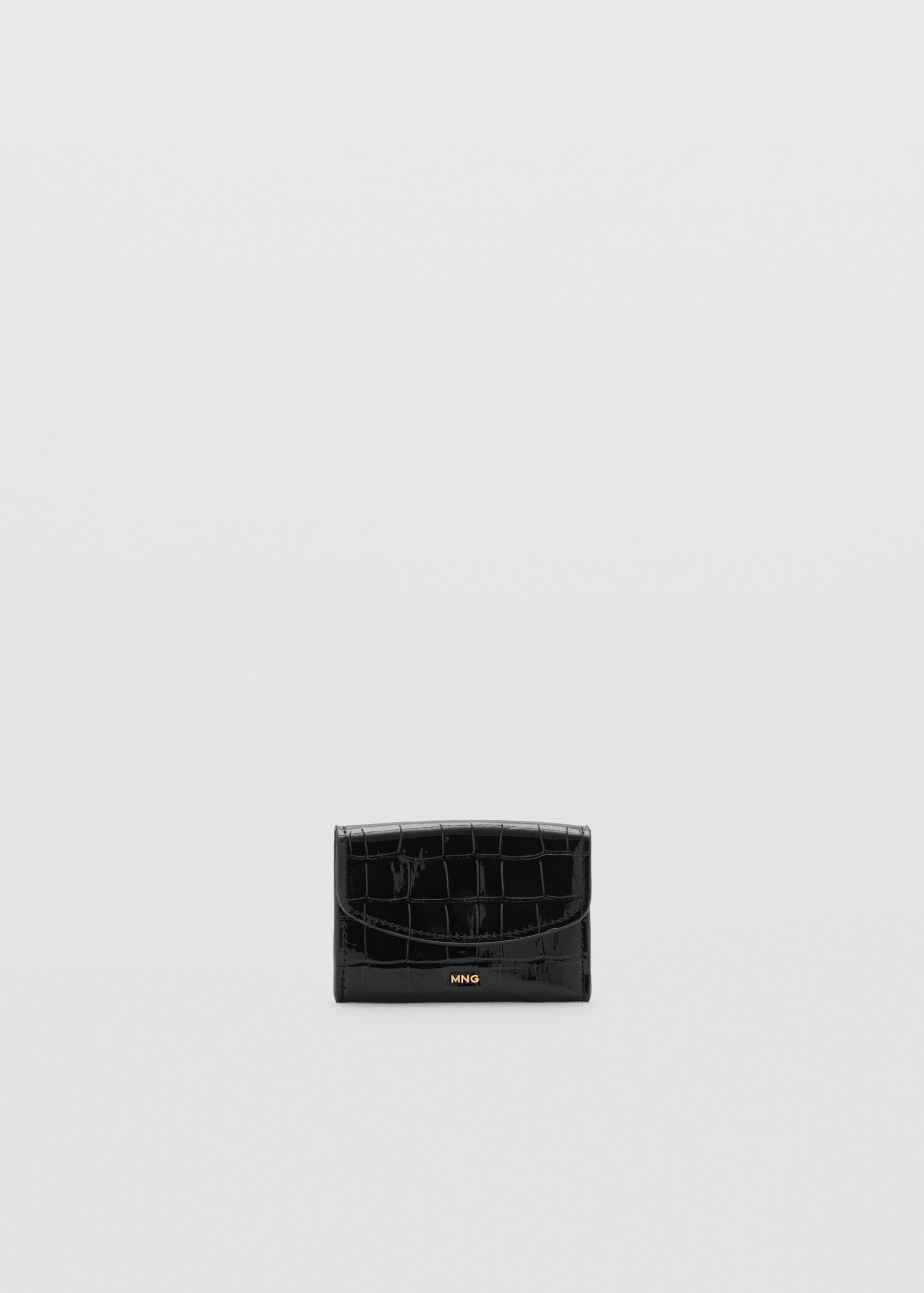 Crocodile-effect purse - Article without model