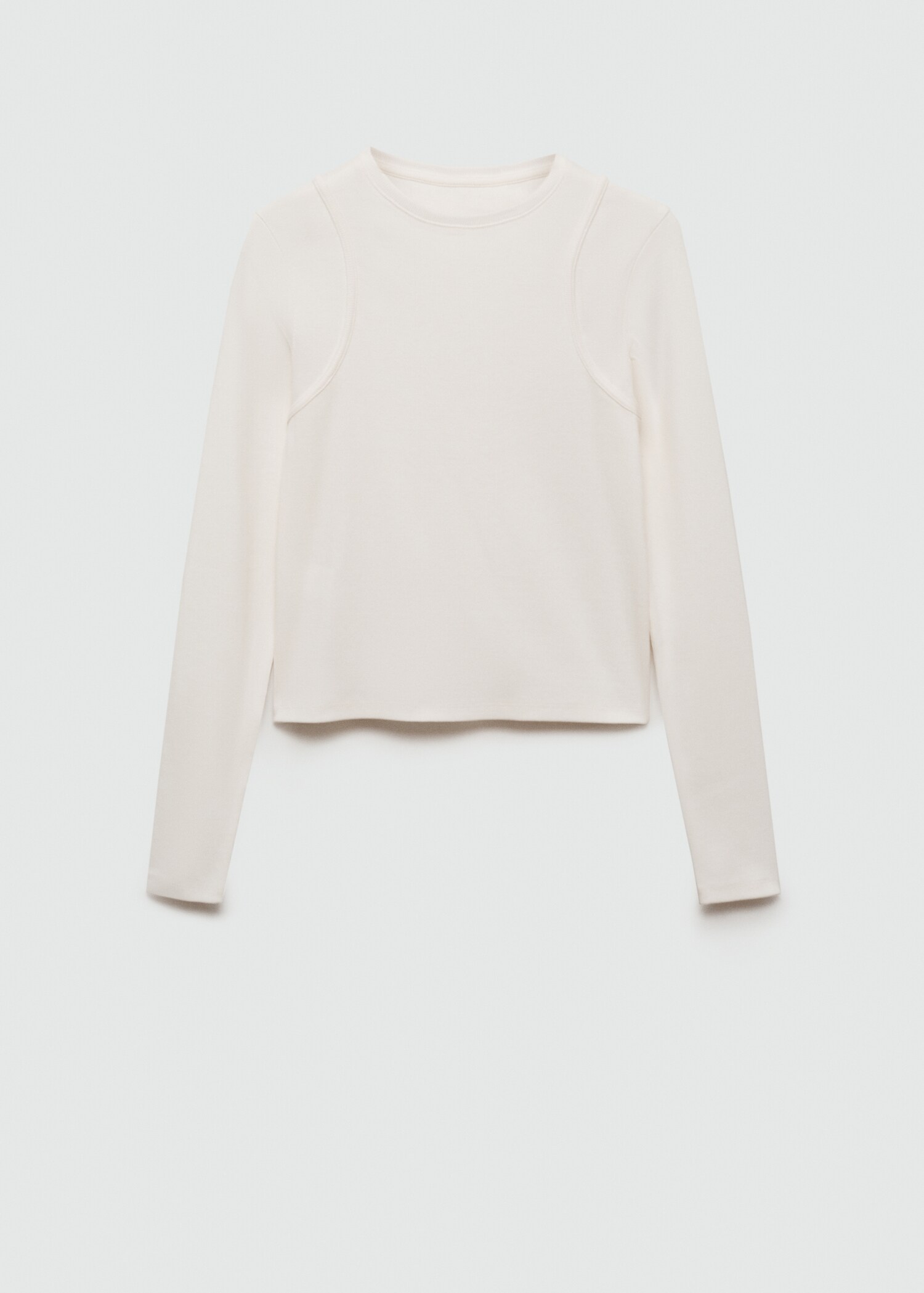 T-shirt with seam detail - Article sans modèle
