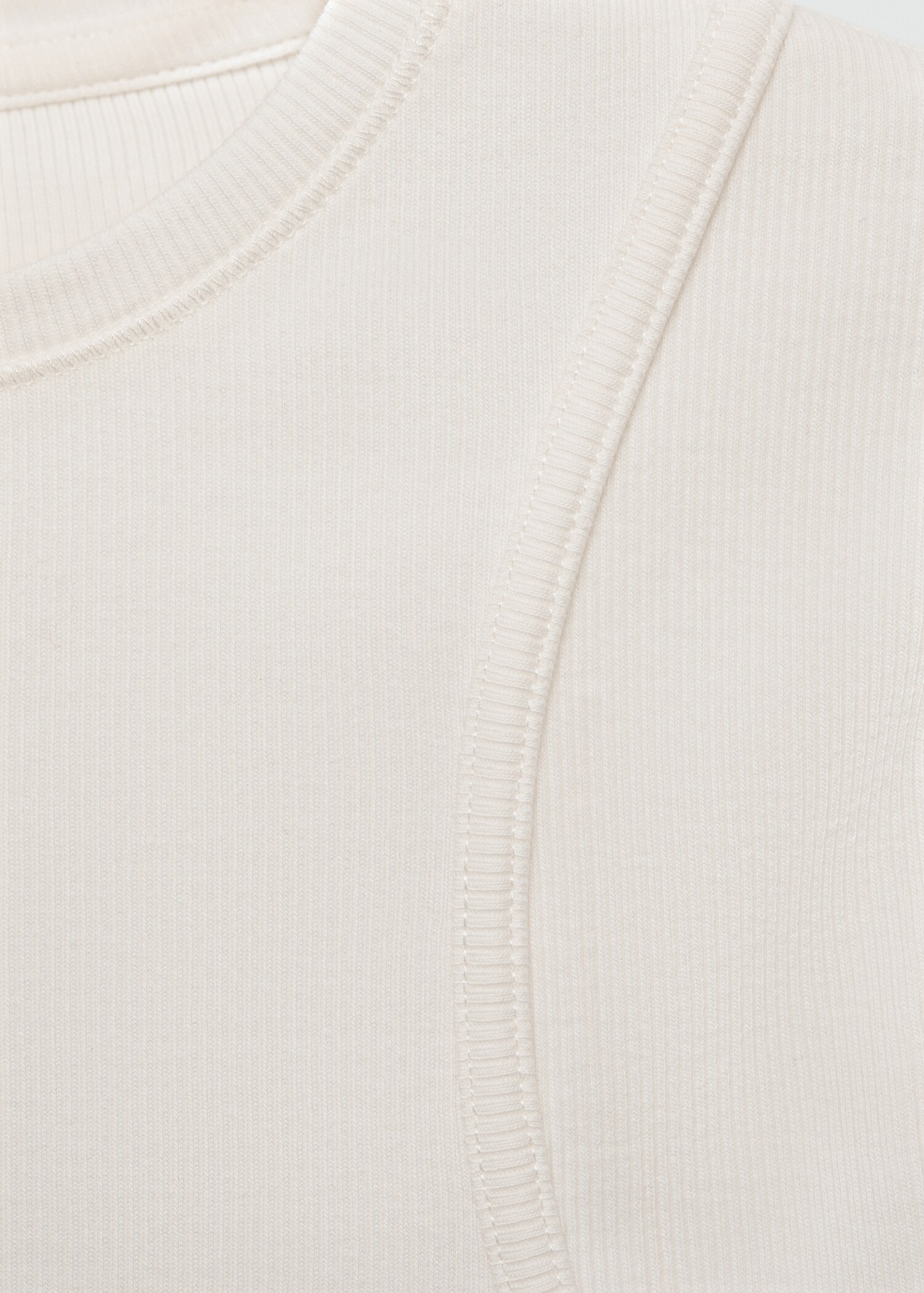 T-shirt with seam detail - Détail de l'article 8