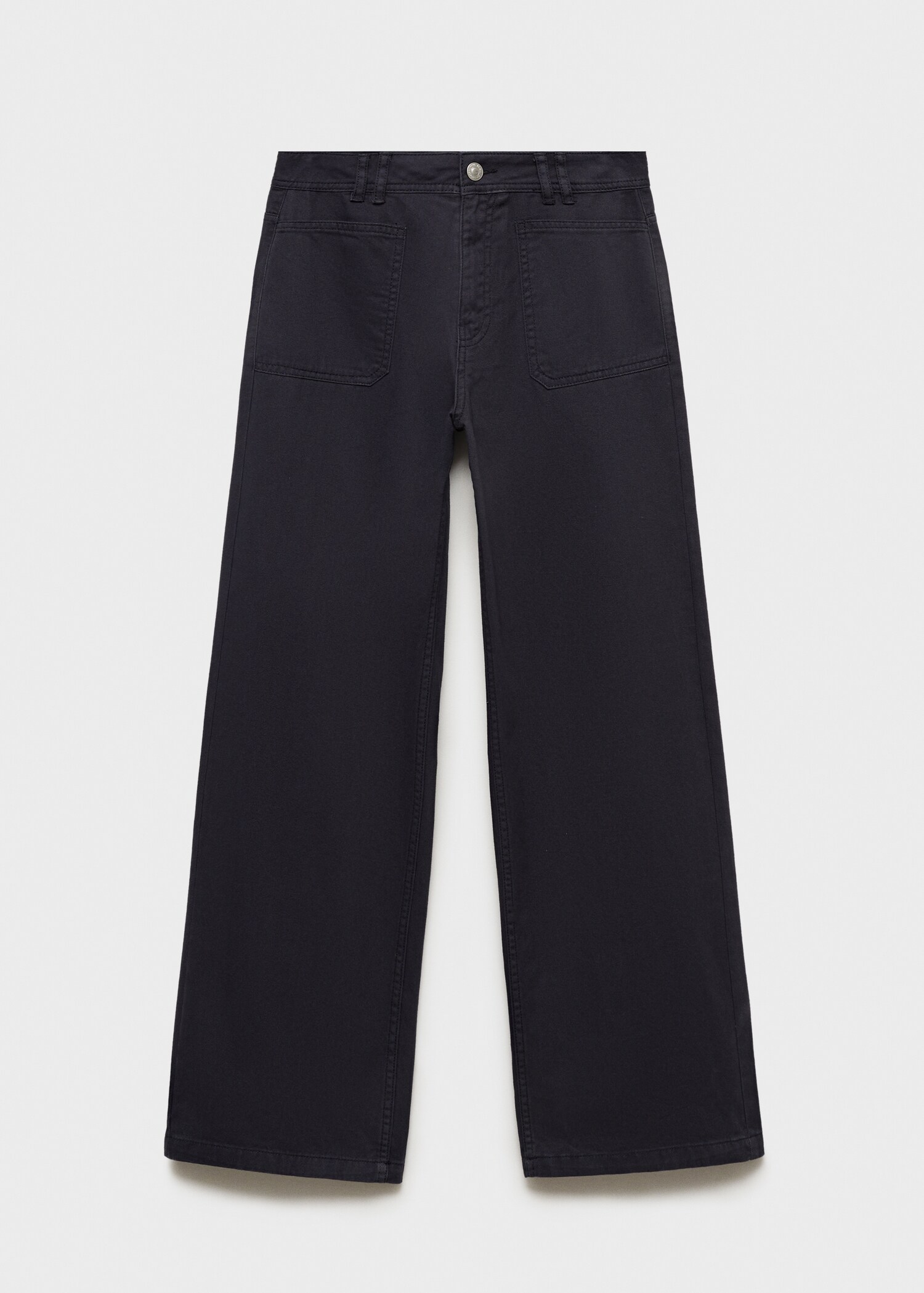 Pockets straight trousers - Article without model