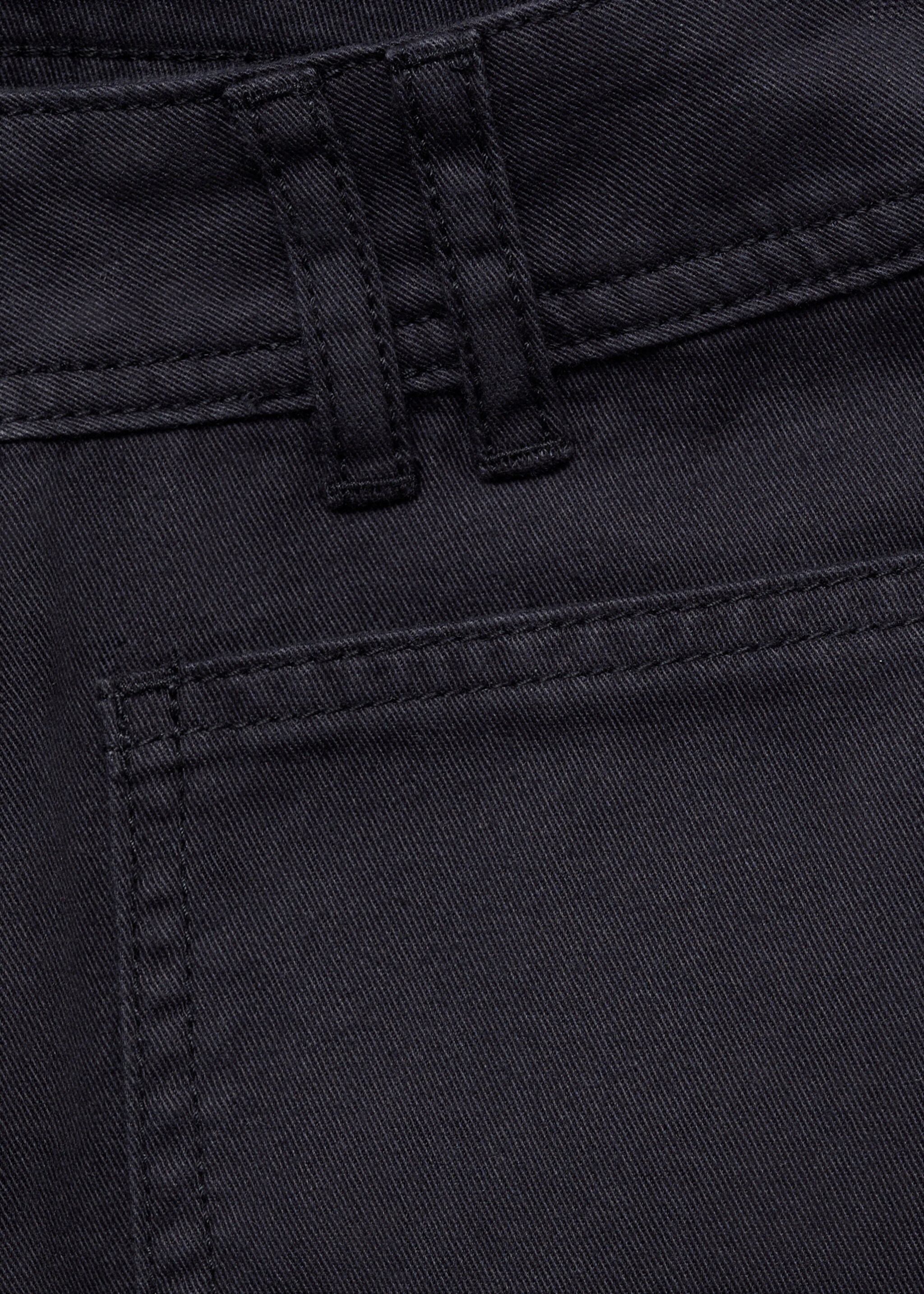 Pockets straight trousers - Details of the article 0, Petrol Blue. Ref: 77074049-00.