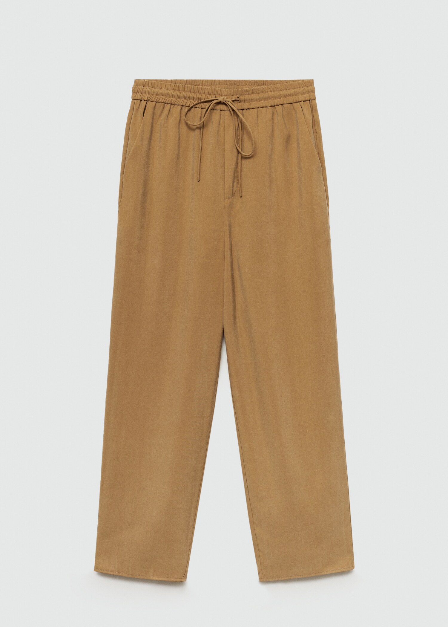 Gerade Hose aus Modal - Artikel ohne Model
