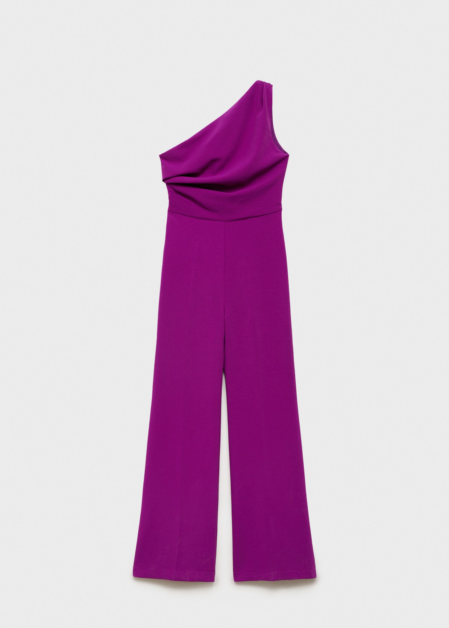 Asymmetrisk jumpsuit med drapert detalj - Artikkel uten modell
