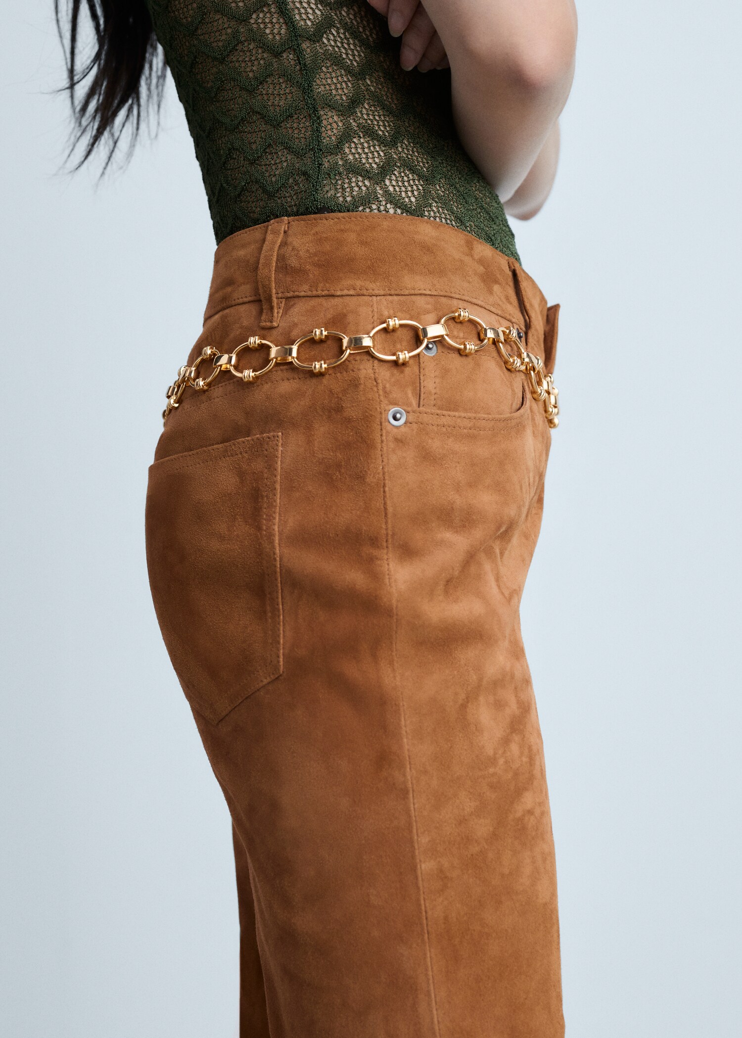 Pantalons rectes pell - Detall de l'article 6
