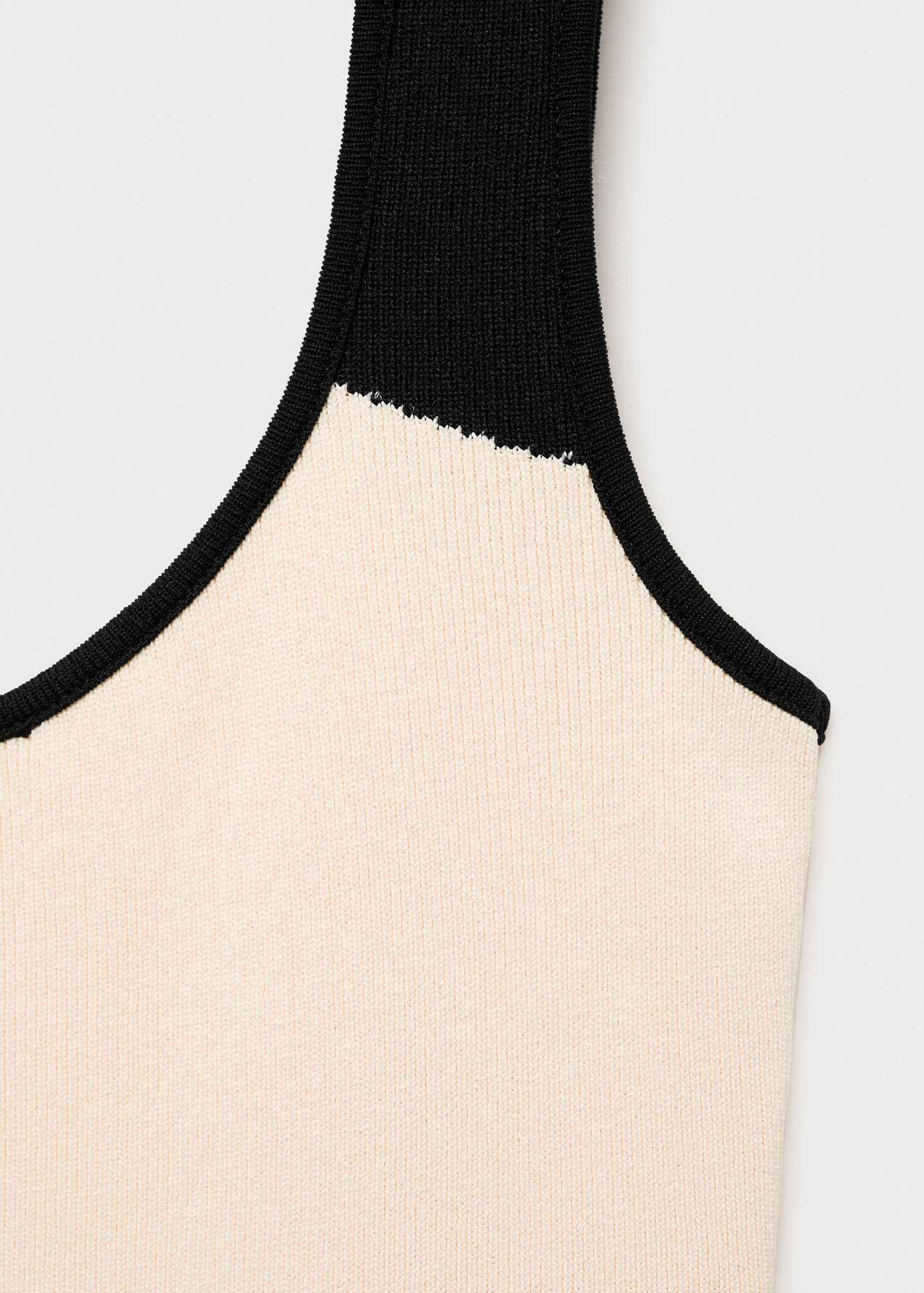 Vestido punto midi rayas - Detalle del artículo 8