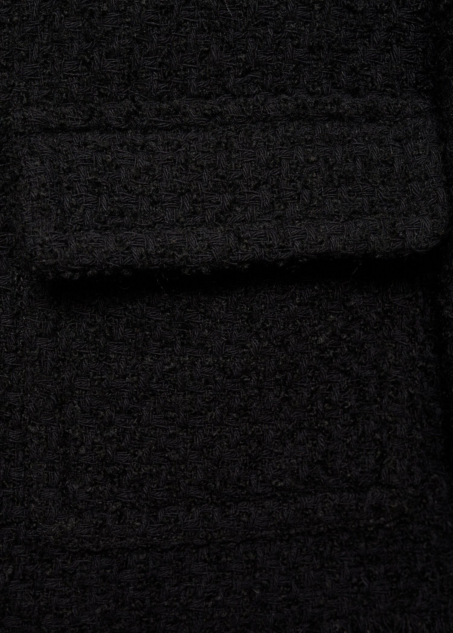 Chaqueta tweed bolsillos - Detalle del artículo 0