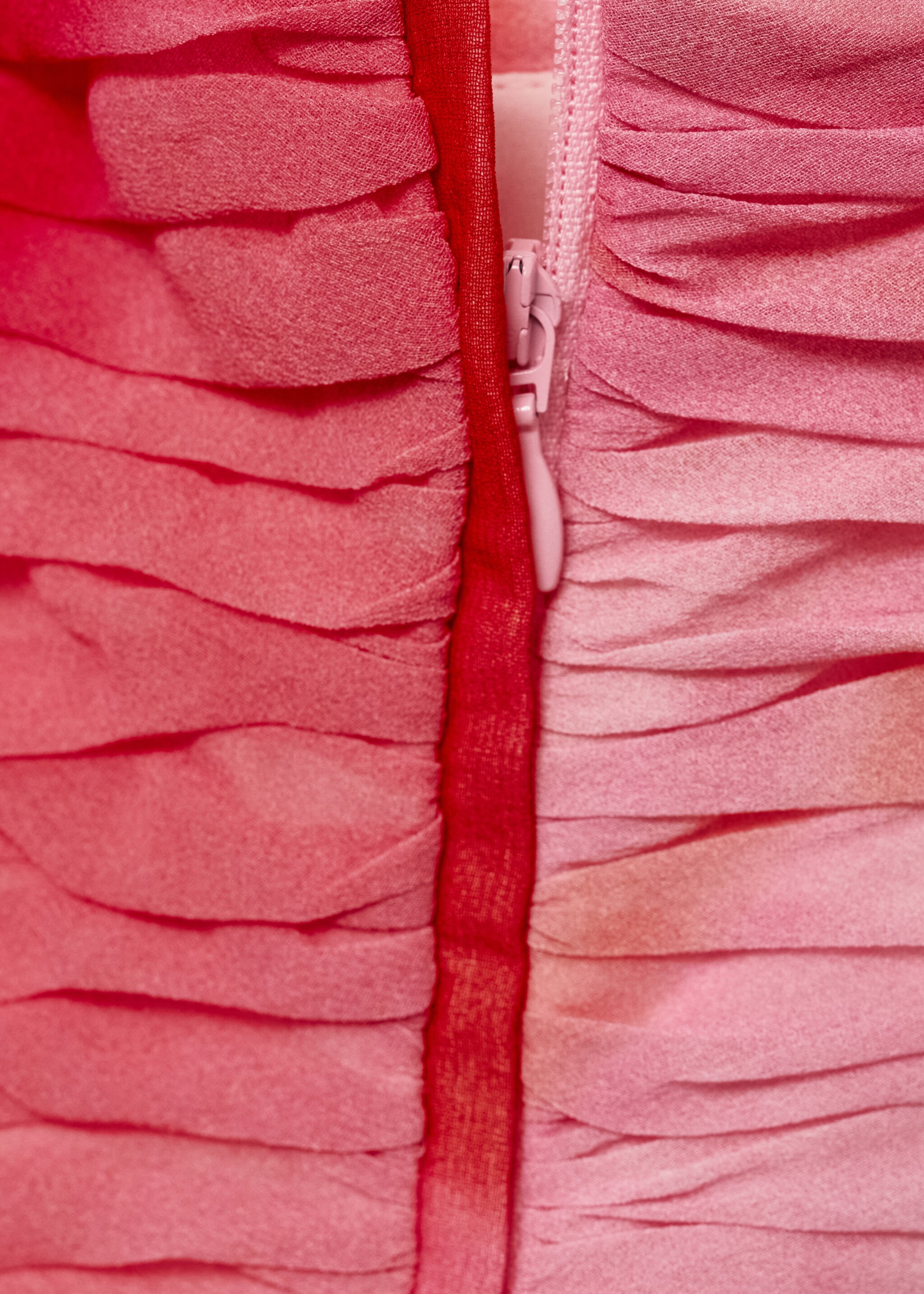 Gedrapeerde strapless top - Detail van het artikel 0