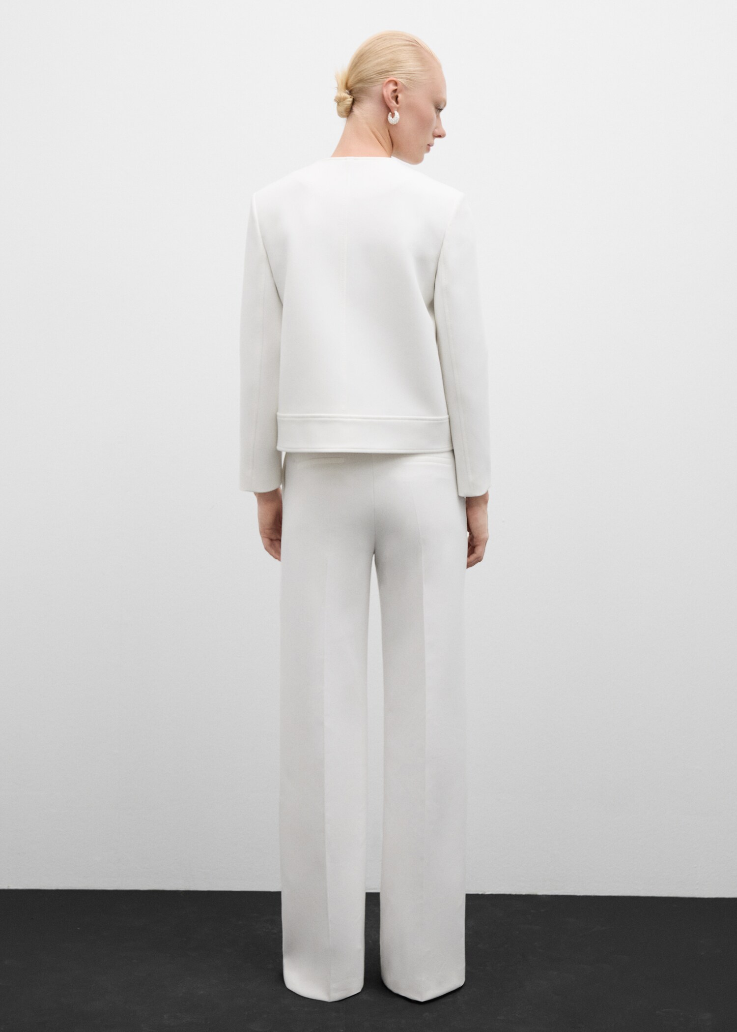 Pantalon droit fluide - Verso de l’article