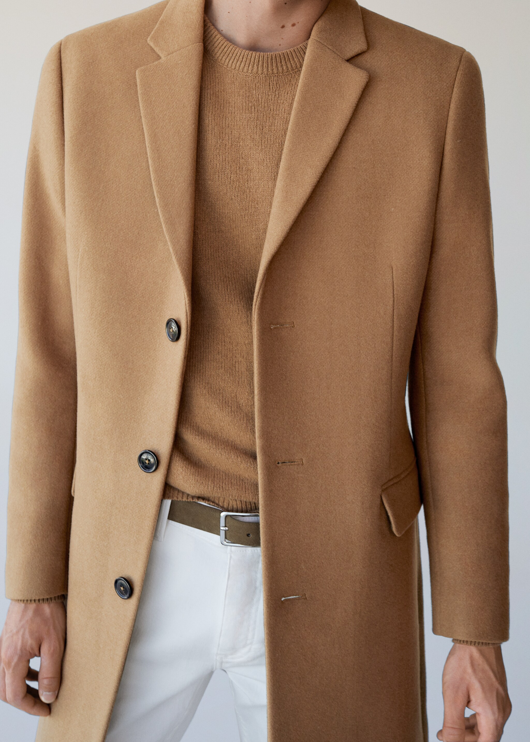 Vesta slim fit ze strečové látky - Detail zboží 2