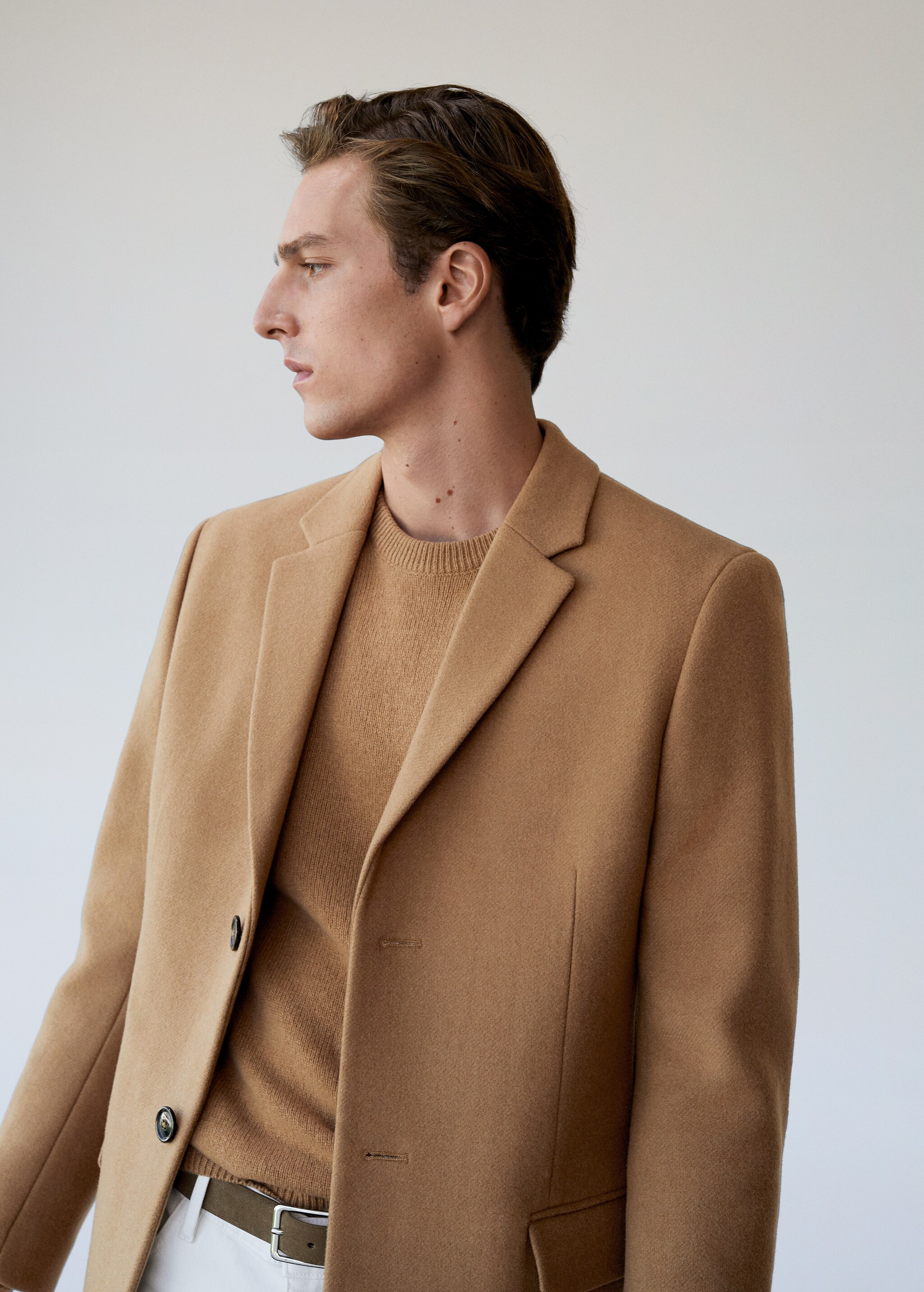 Vesta slim fit ze strečové látky - Detail zboží 3