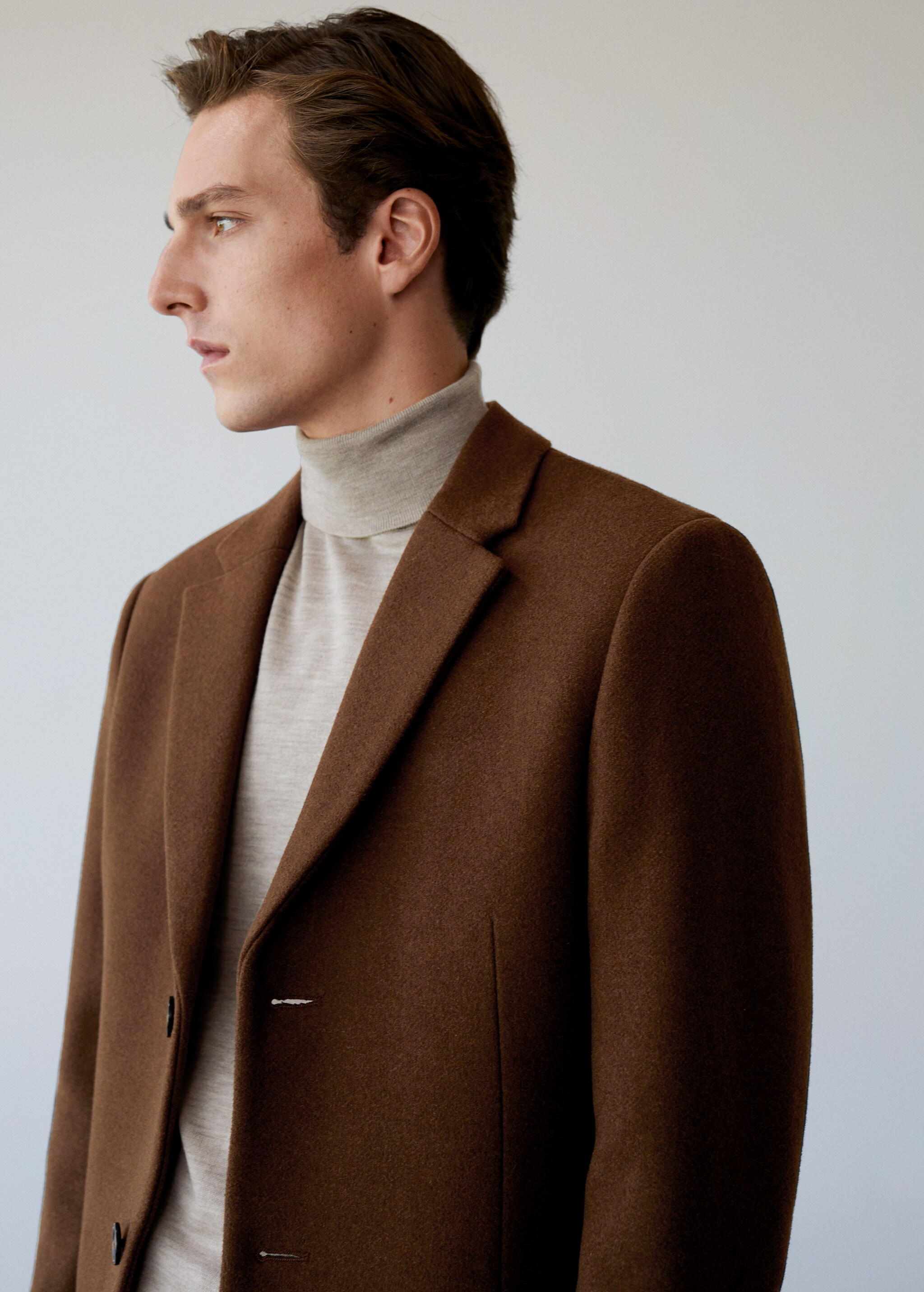 Vesta slim fit ze strečové látky - Detail zboží 1