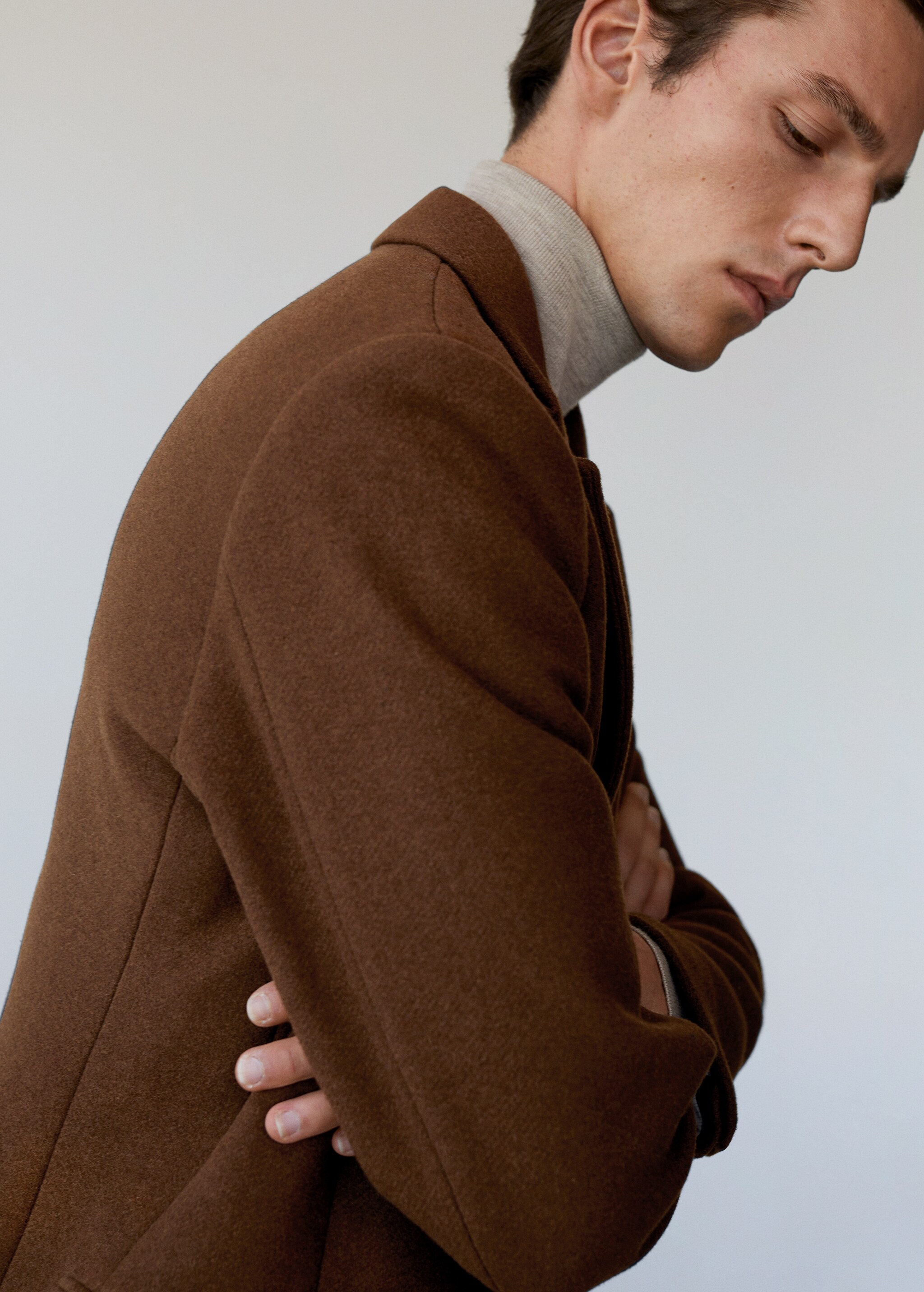Vesta slim fit ze strečové látky - Detail zboží 3